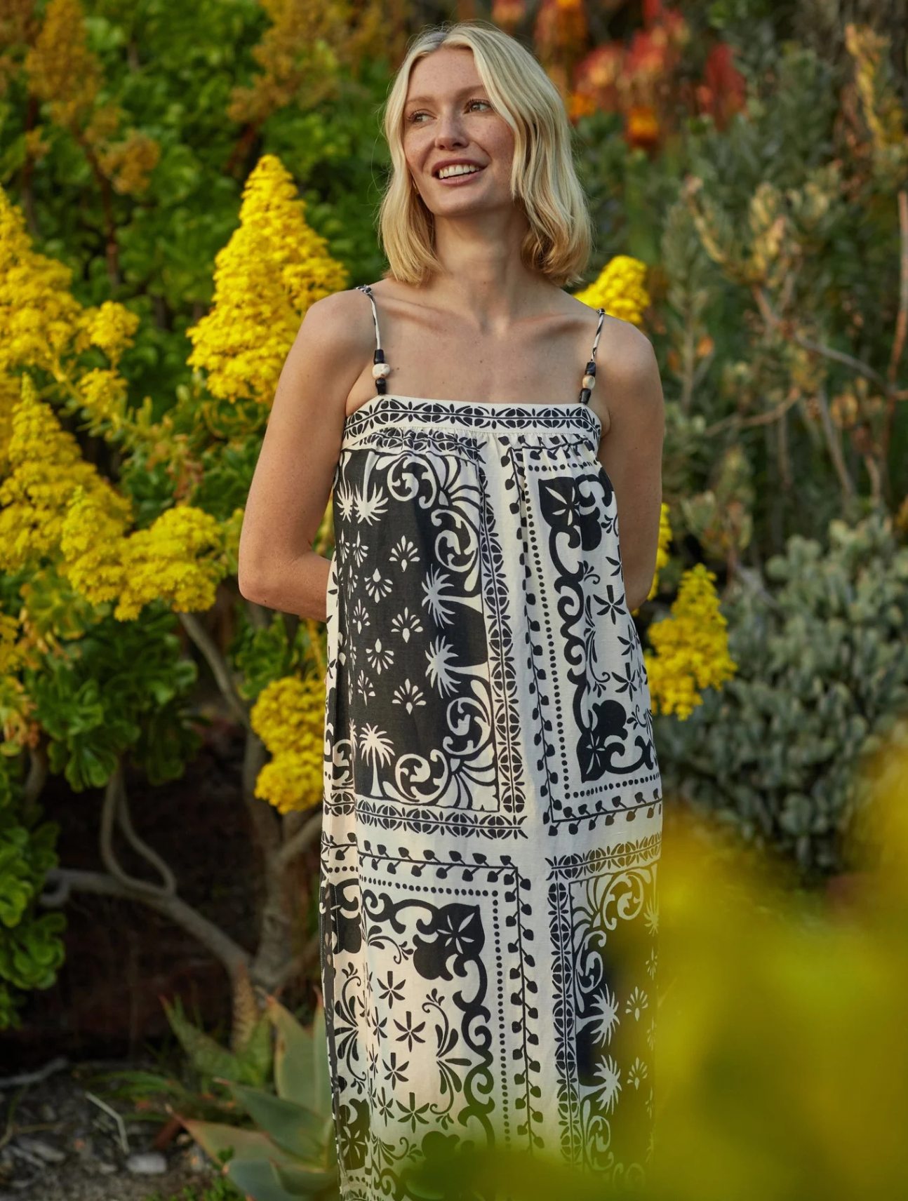 Spaghetti Strap Midi Dress