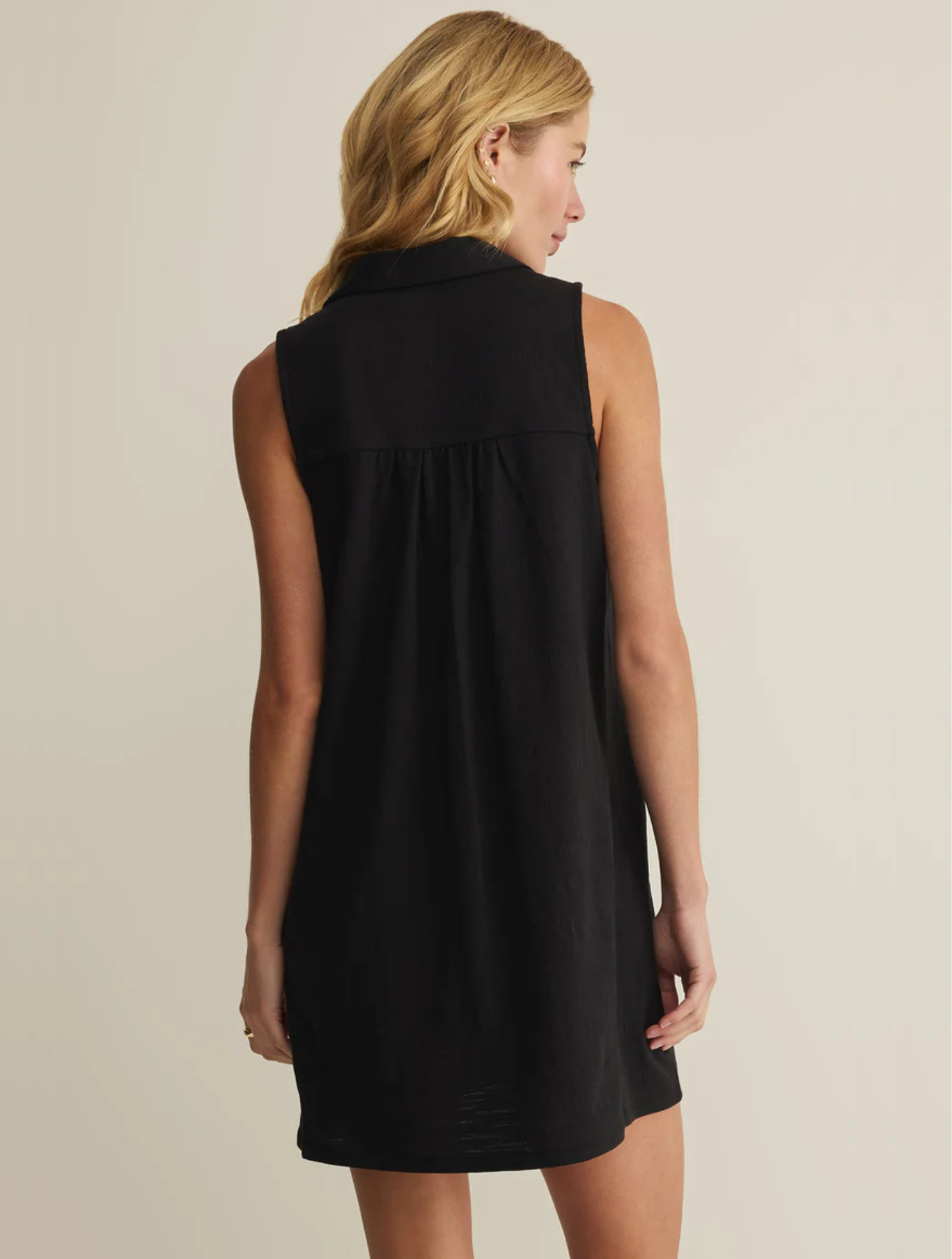 New Light Textured Mini Dress