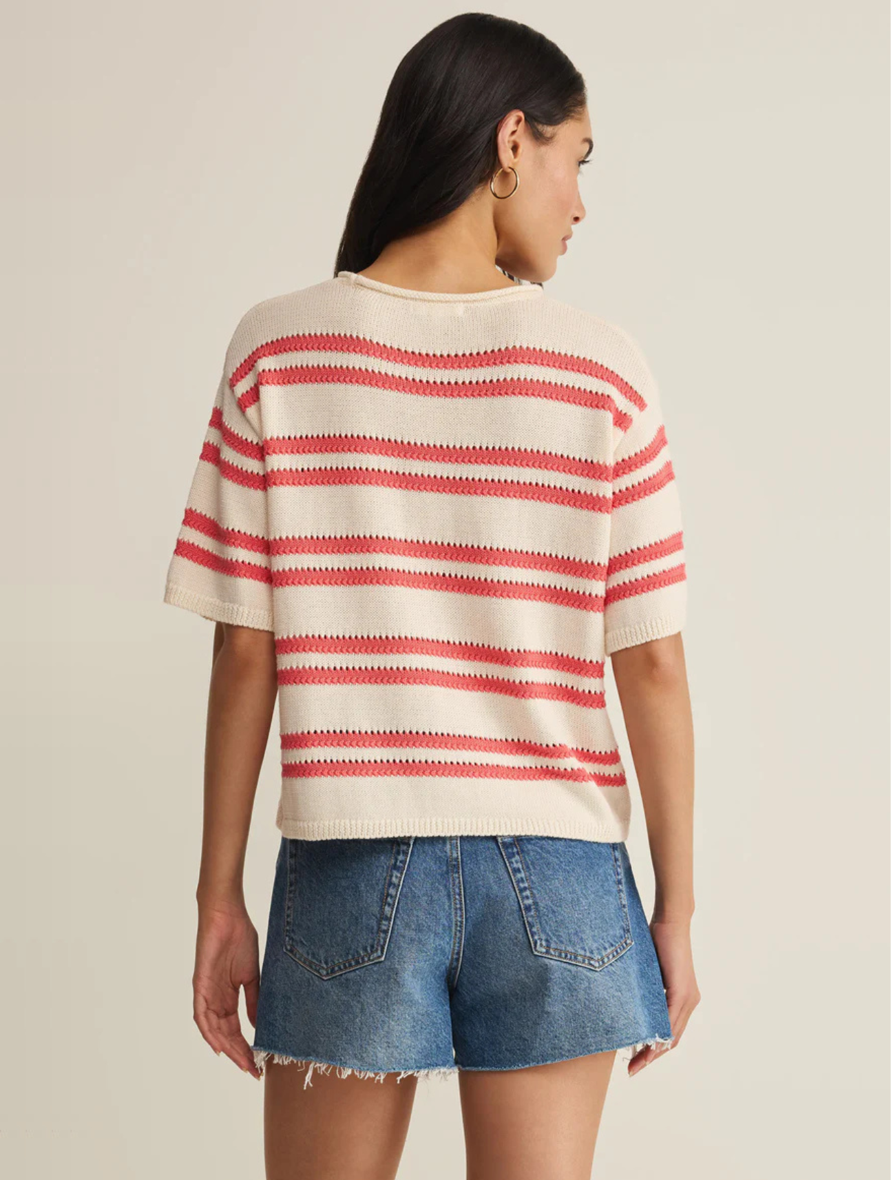 Prado Stripe Sweater Top