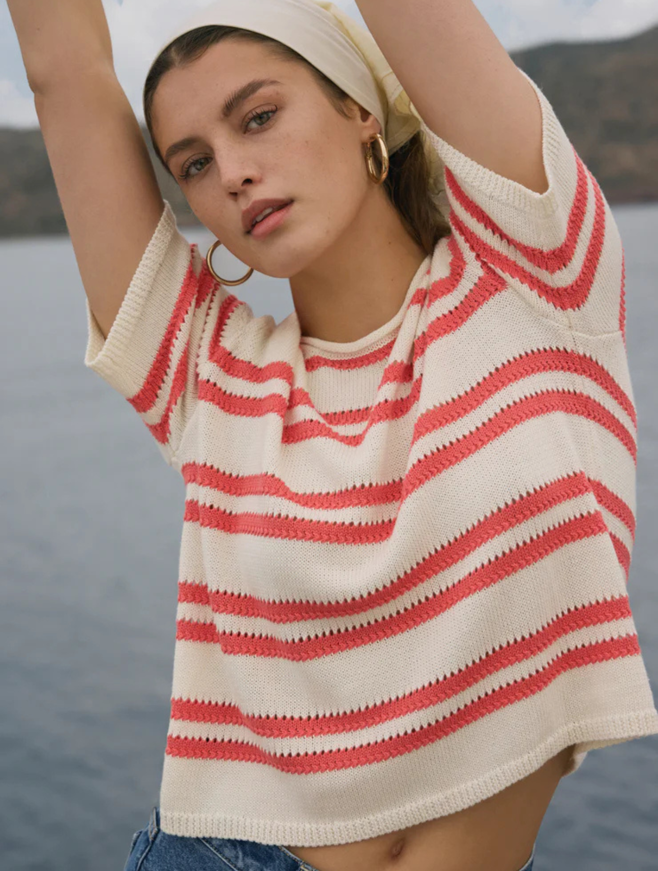 Prado Stripe Sweater Top