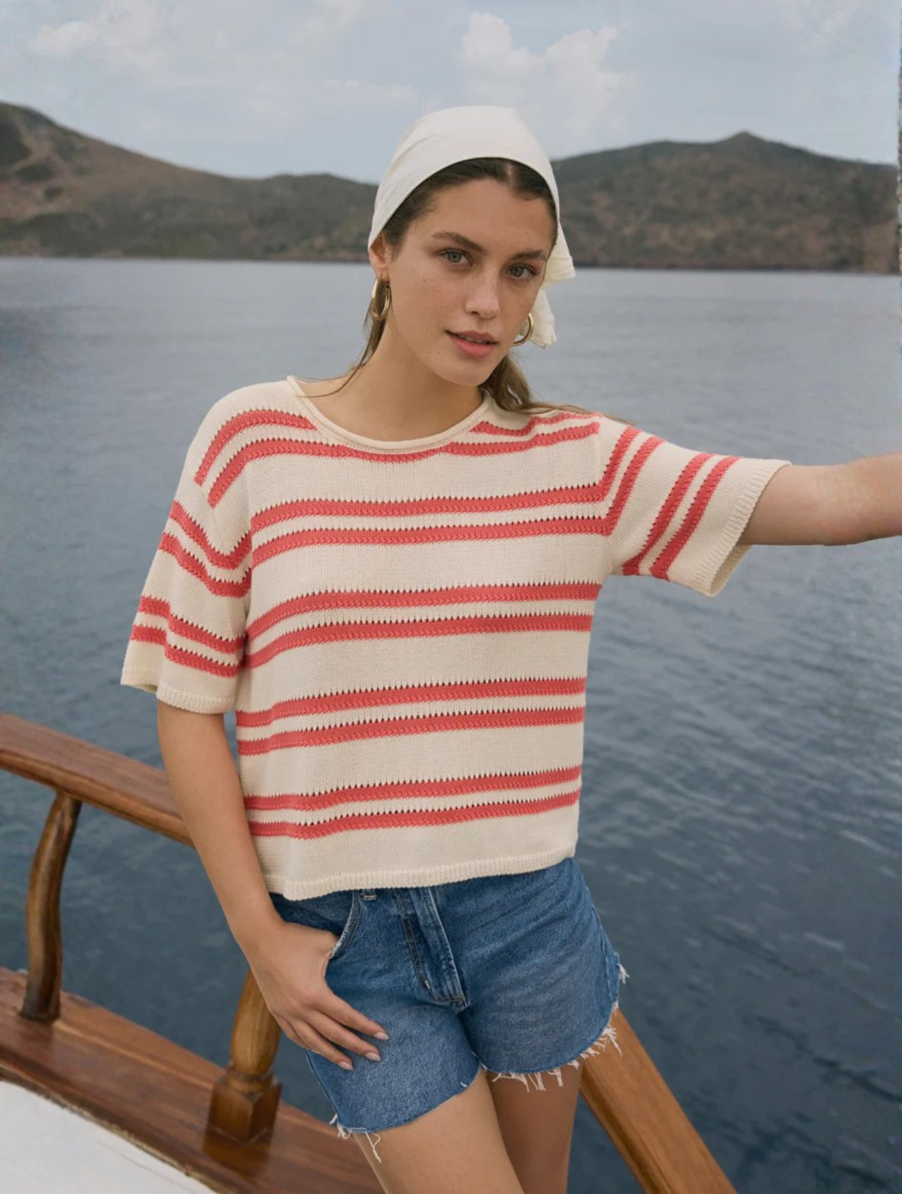 Prado Stripe Sweater Top