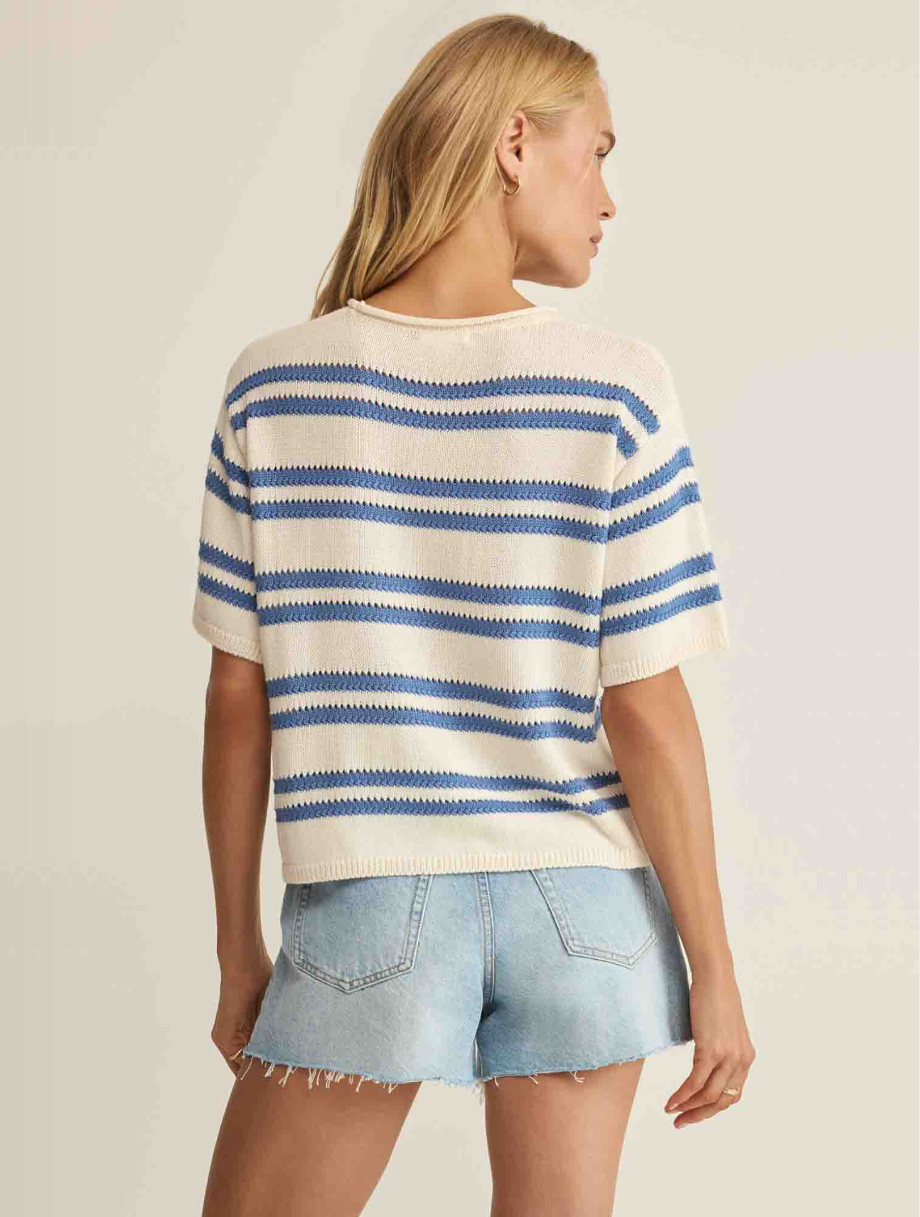 Prado Stripe Sweater Top