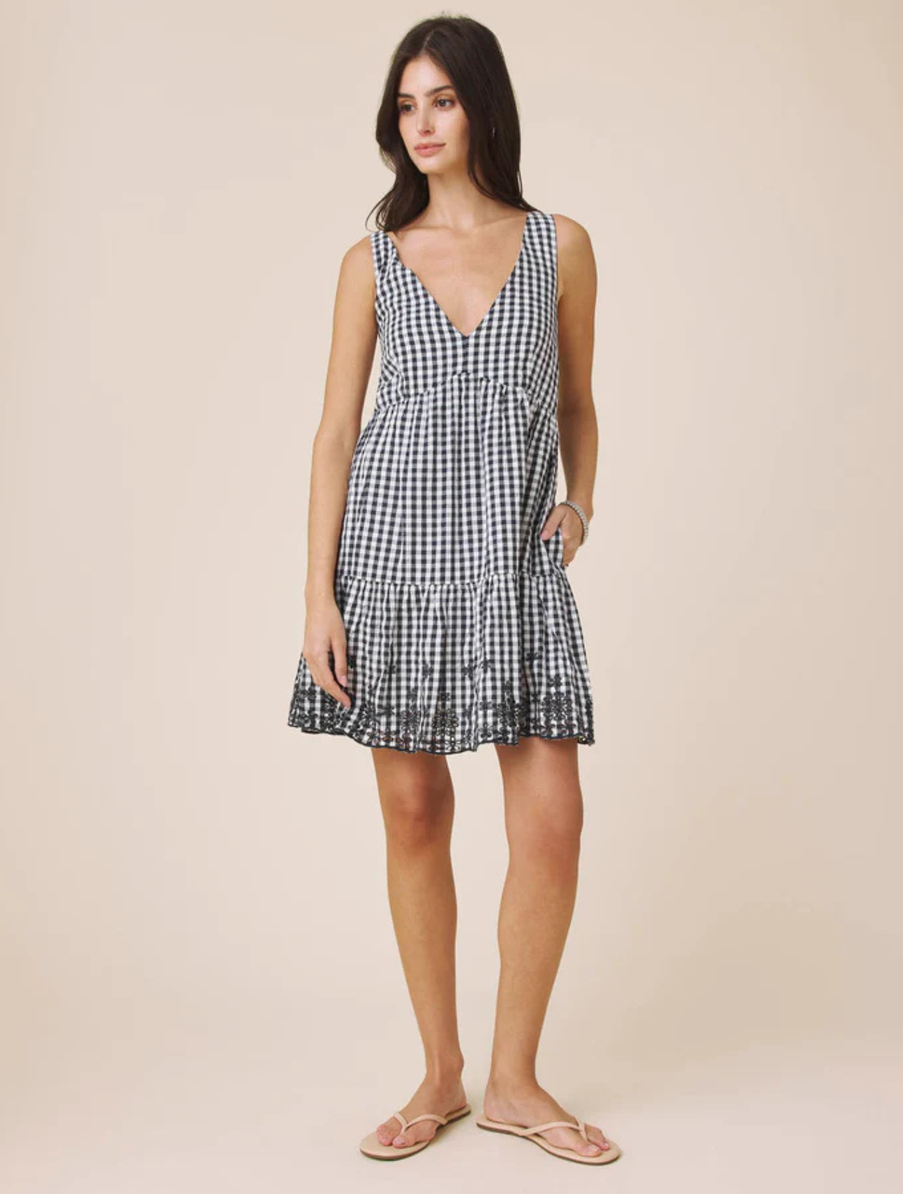 Gigi Gingham Mini Dress