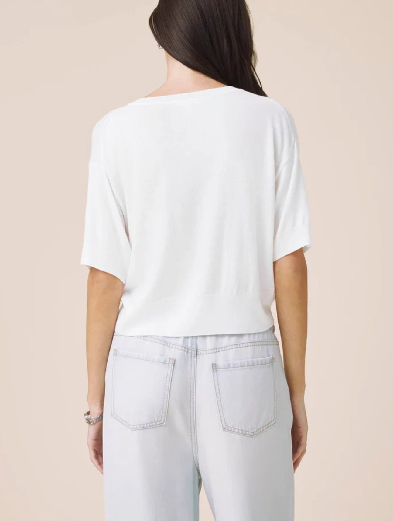 Erica Short Sleeve Sweater