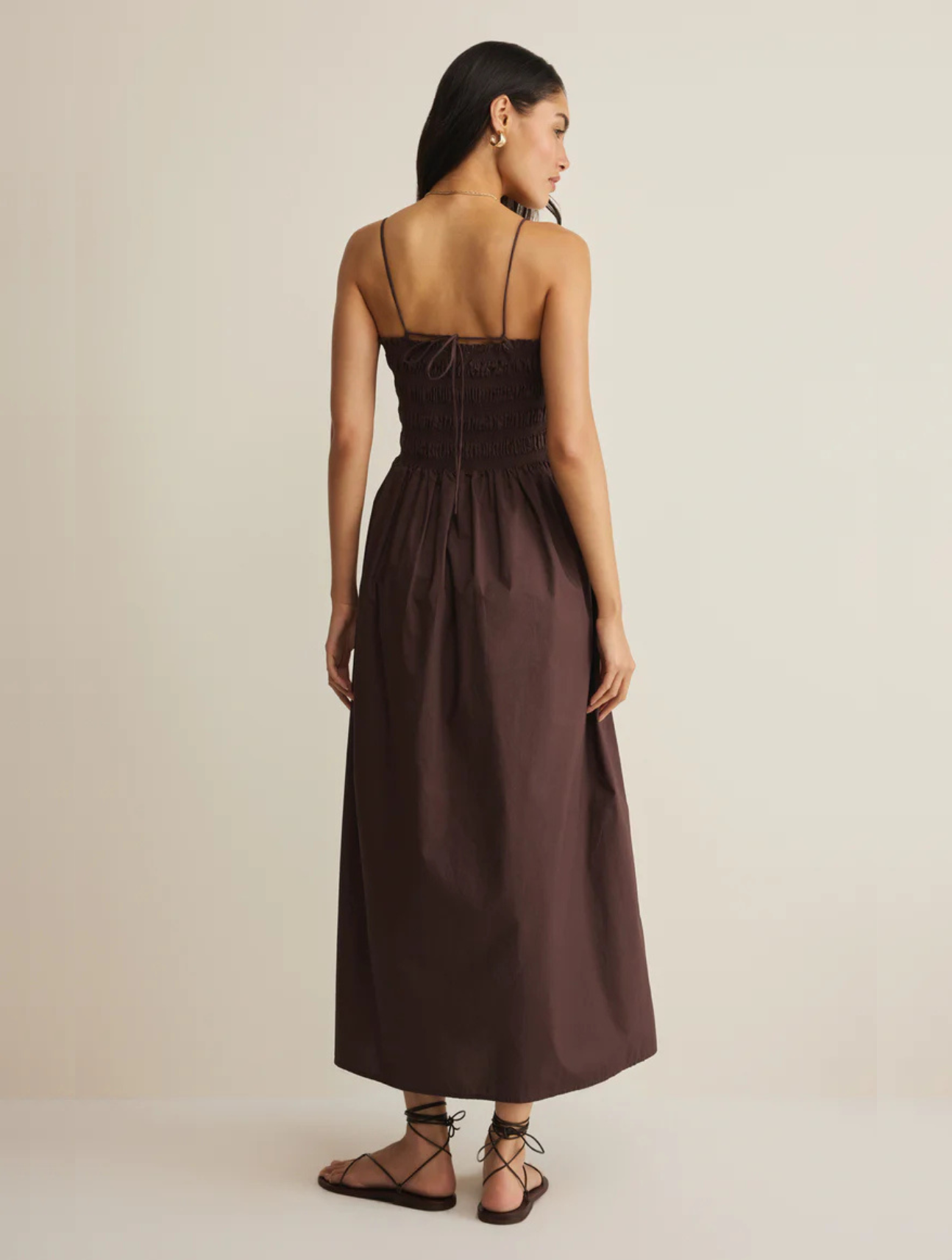 Cornelia Poplin Midi Dress