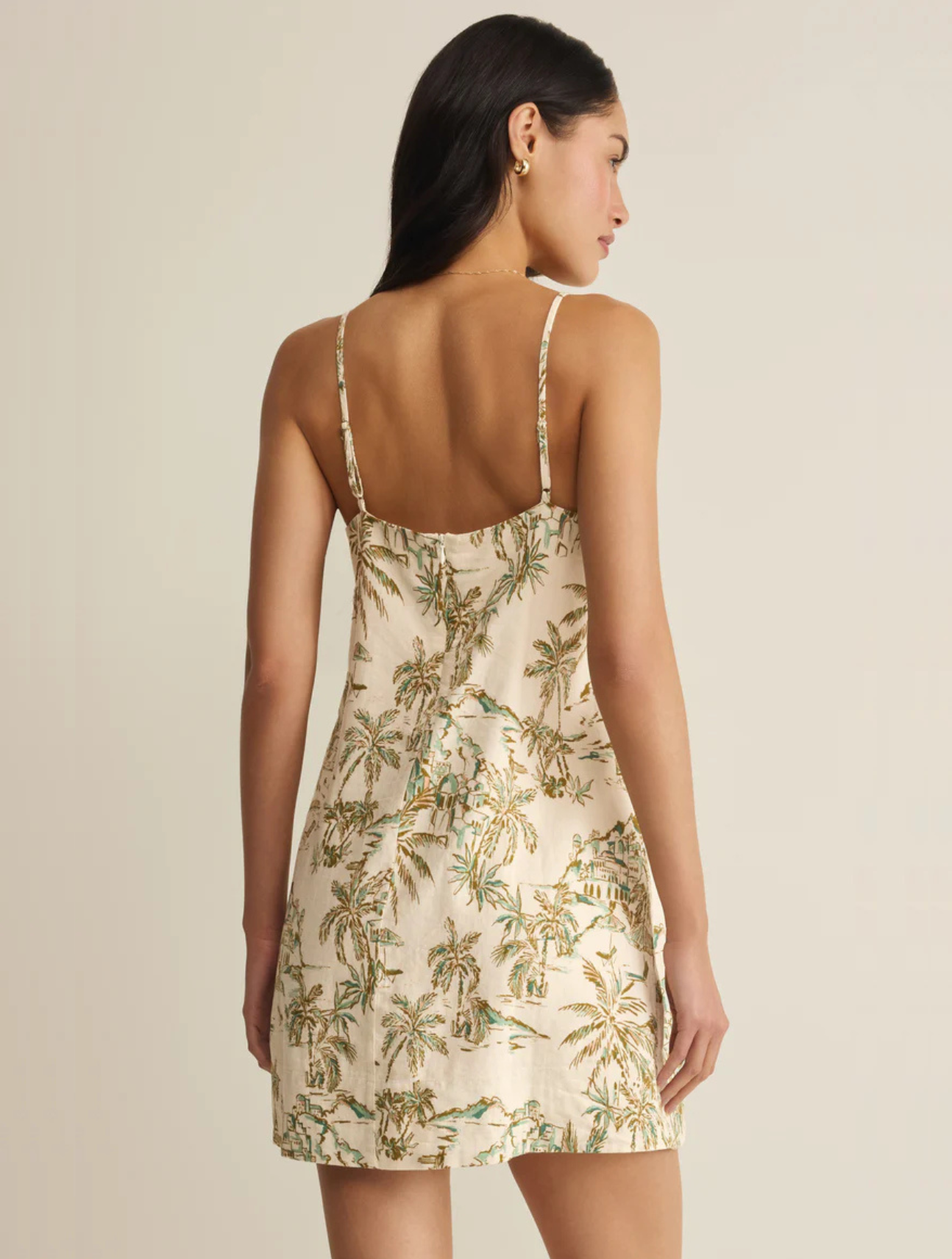 Maude Tiki Tide Mini Dress