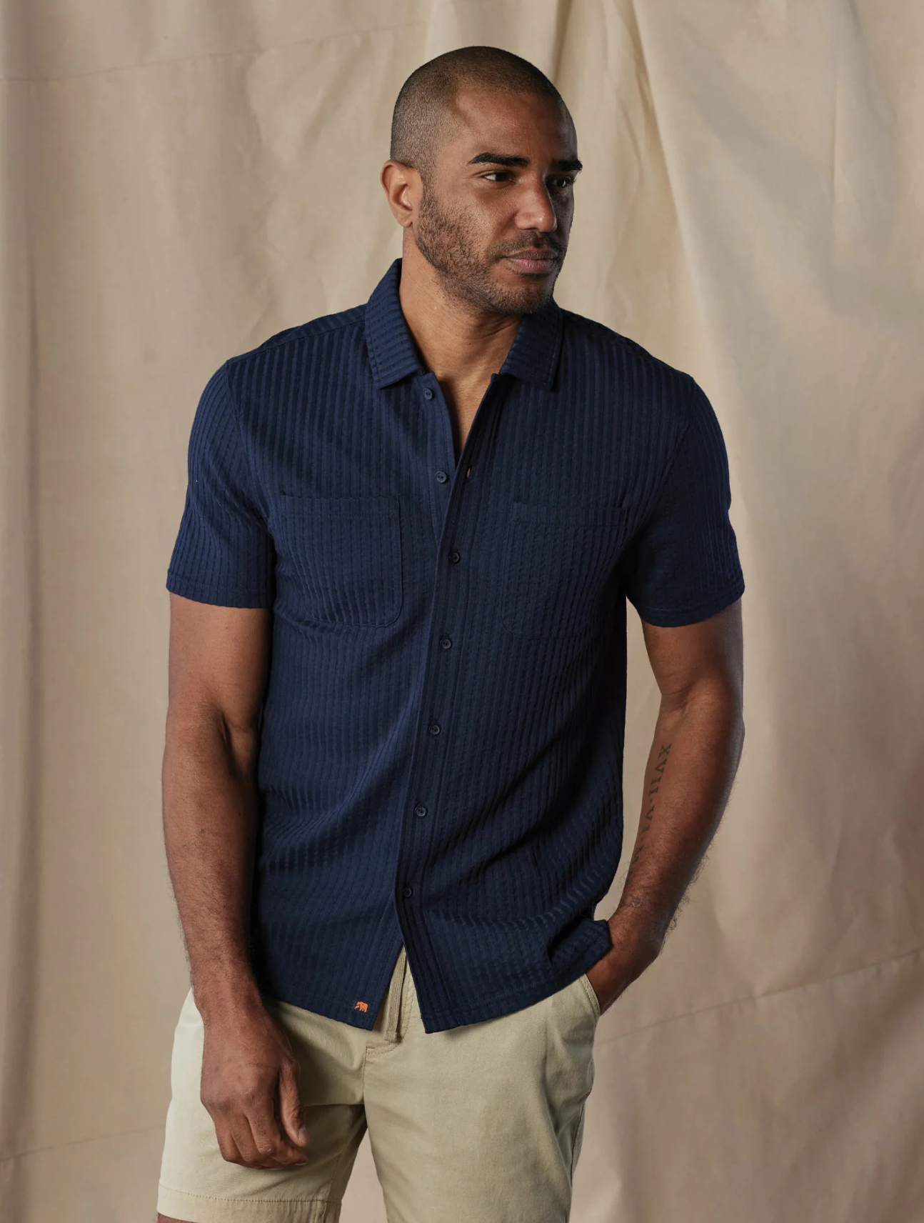 Knit Getaway Button Up Shirt