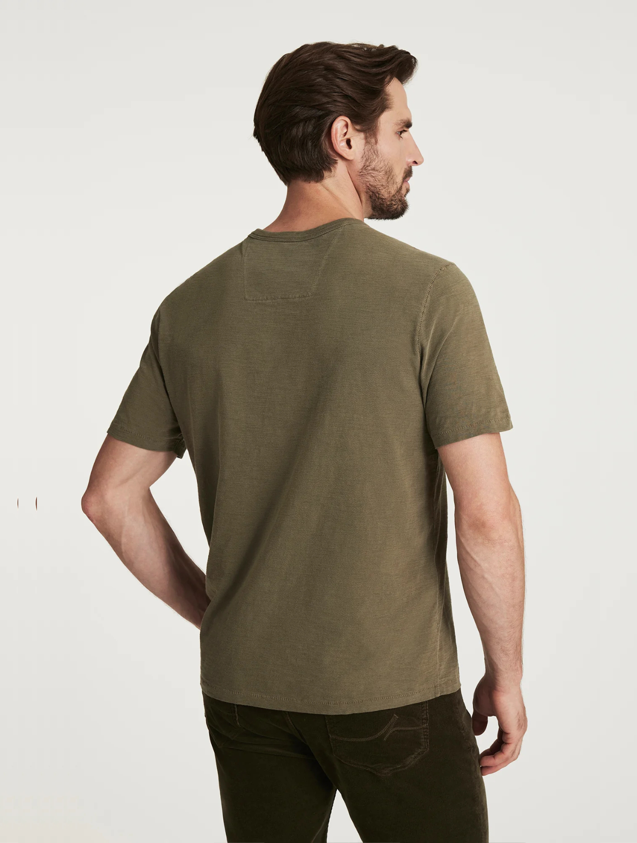 Slub Crew Neck T-Shirt