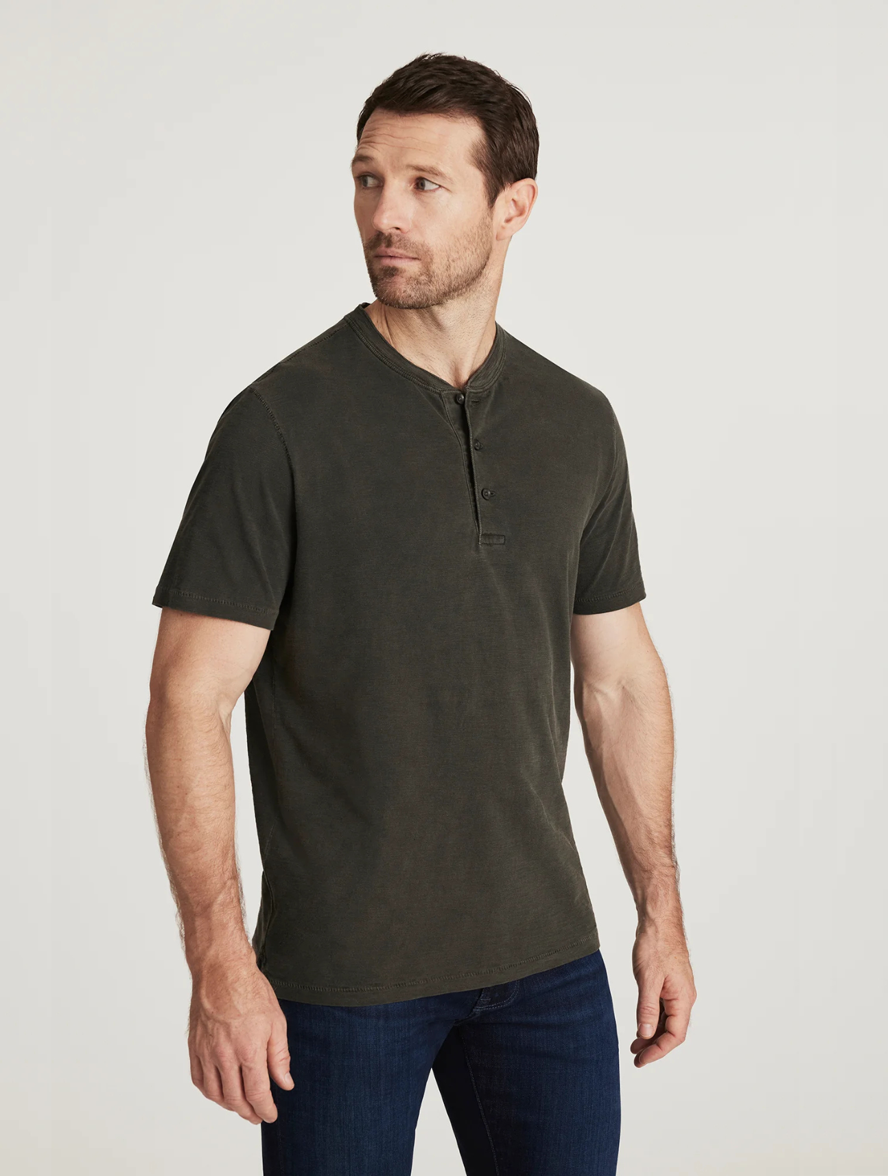 Slub Henley T-Shirt