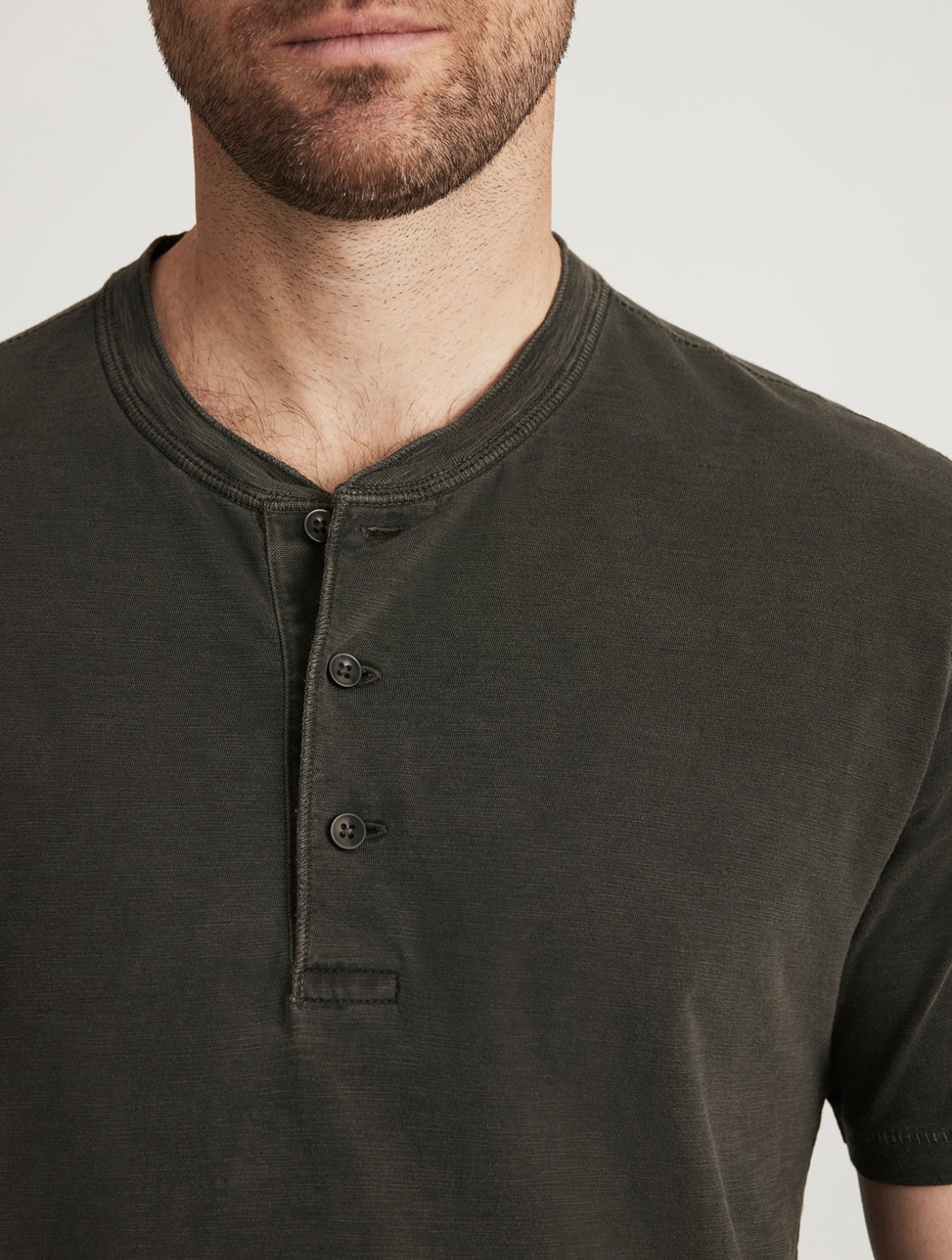 Slub Henley T-Shirt