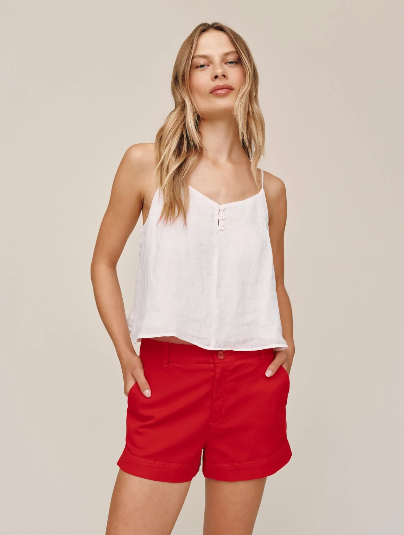 Pintuck Camisole