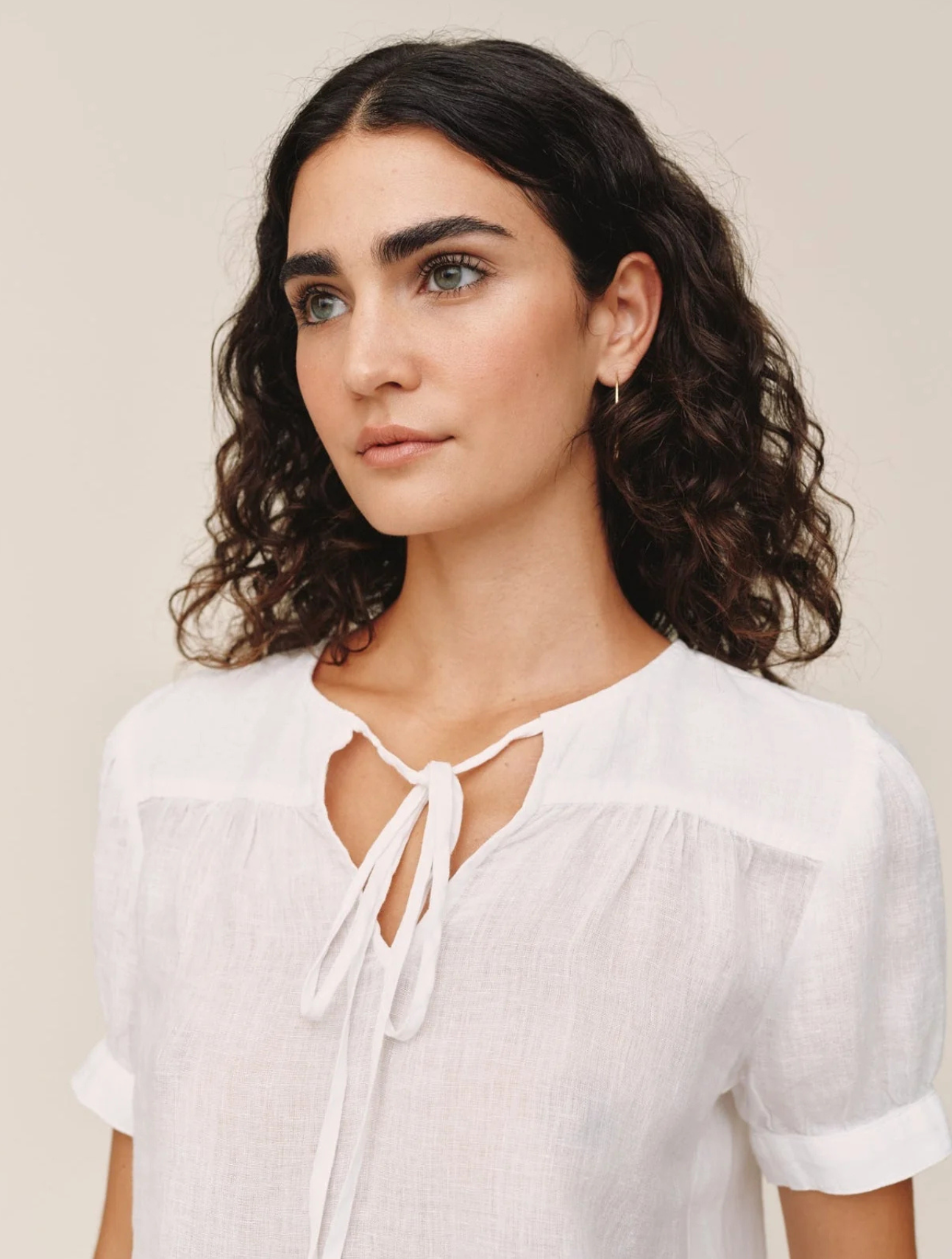 Short Sleeve Flowy Pullover Top