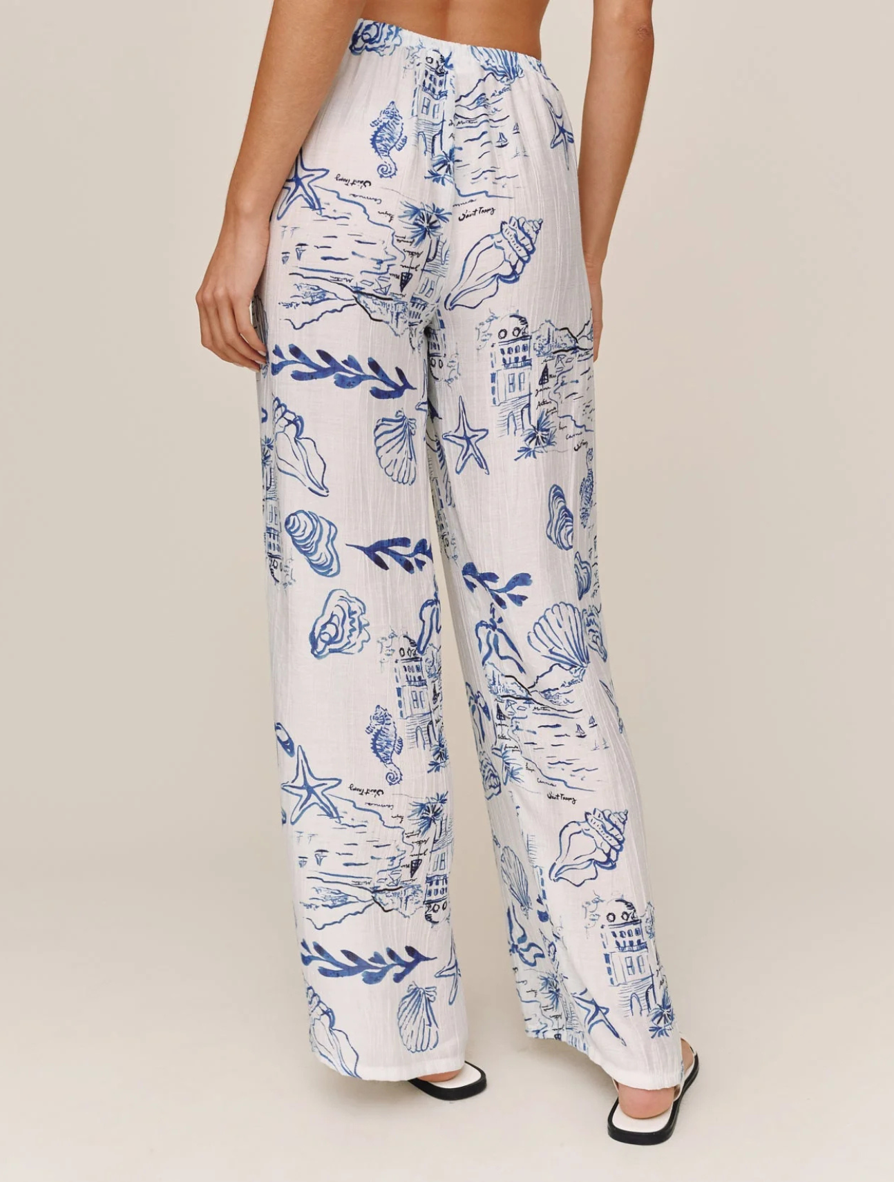 Wide Leg Beach Pant