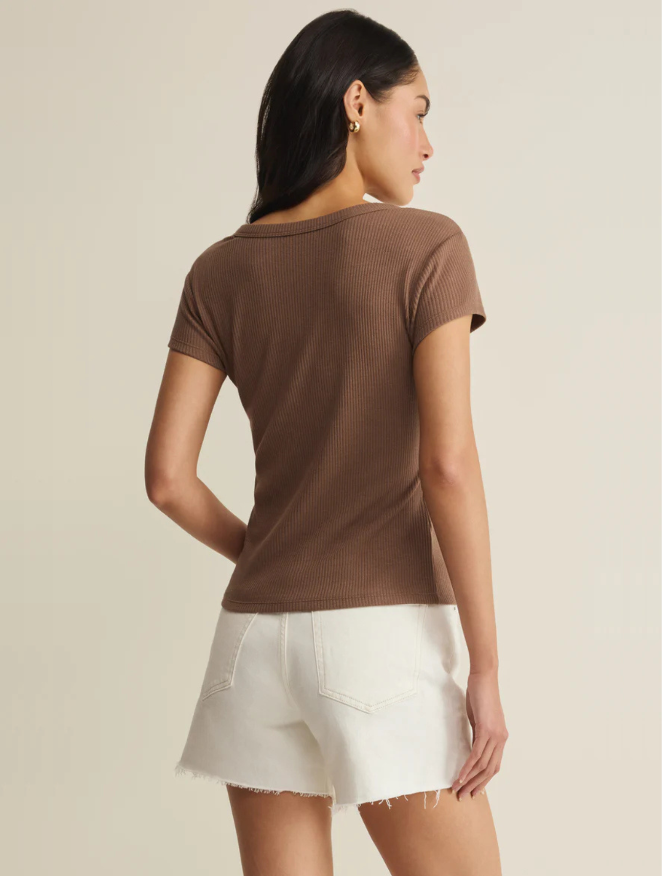 Leisurely Scoop Neck Tee