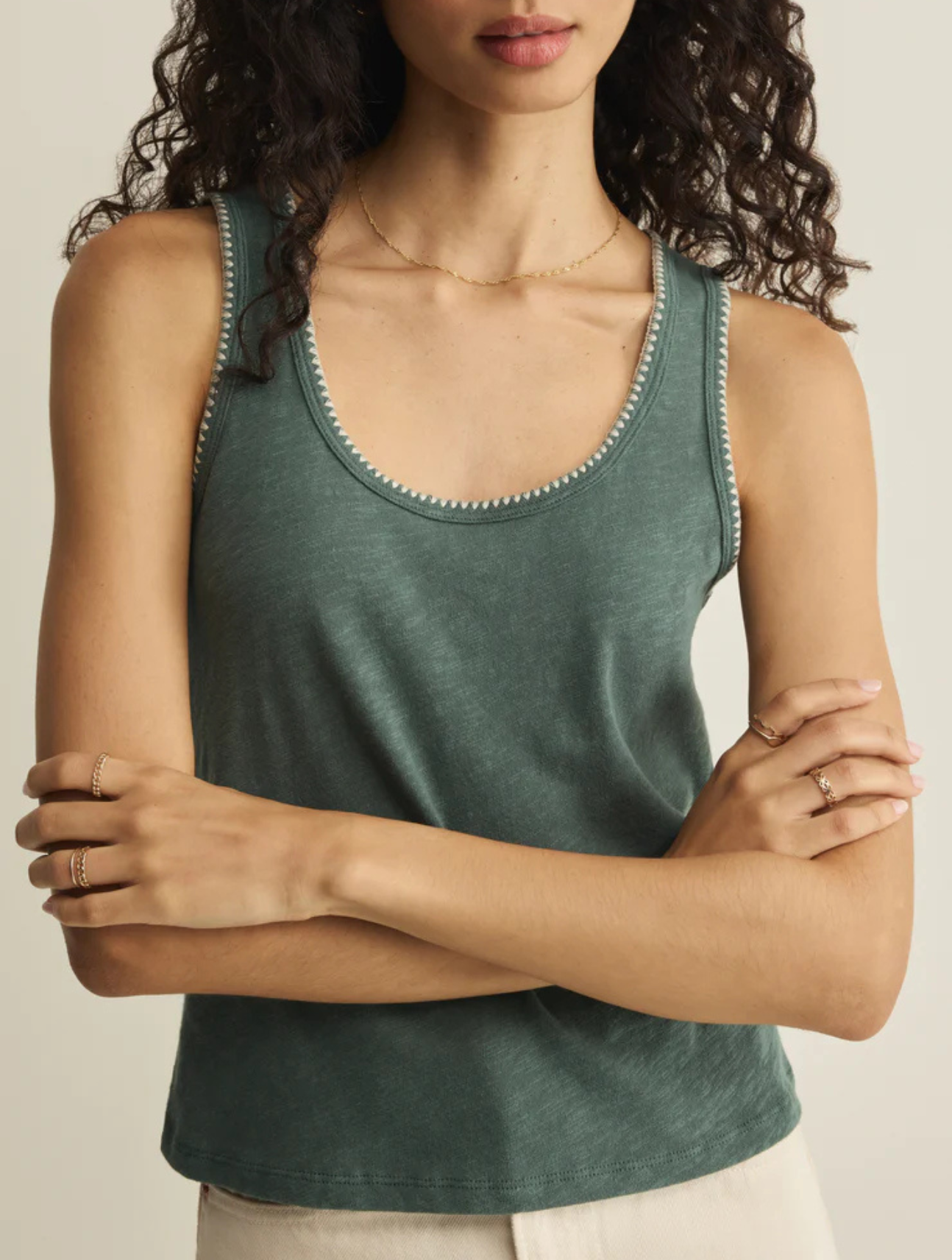 Julian Crochet Tank