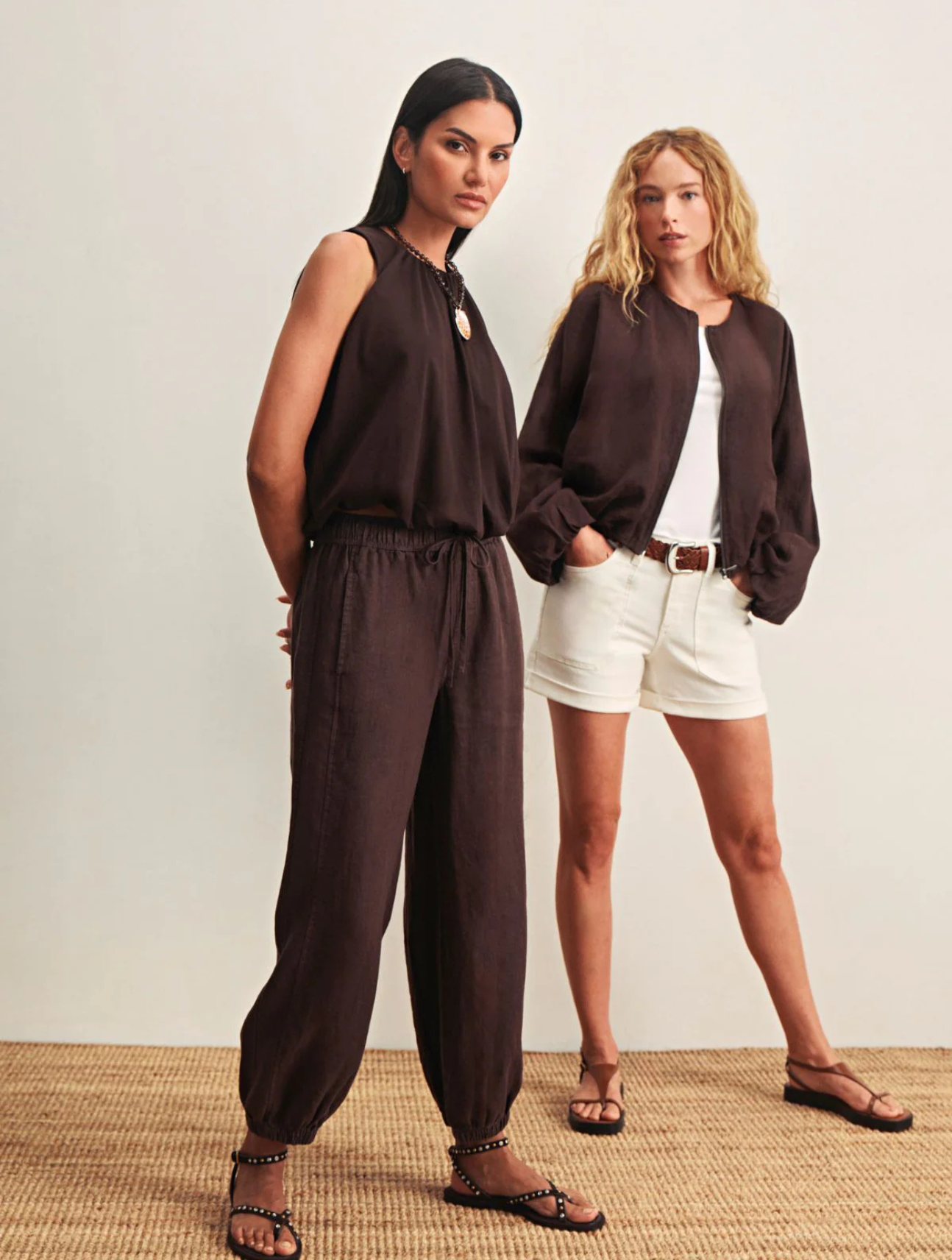Melody Micro Linen Balloon Pant