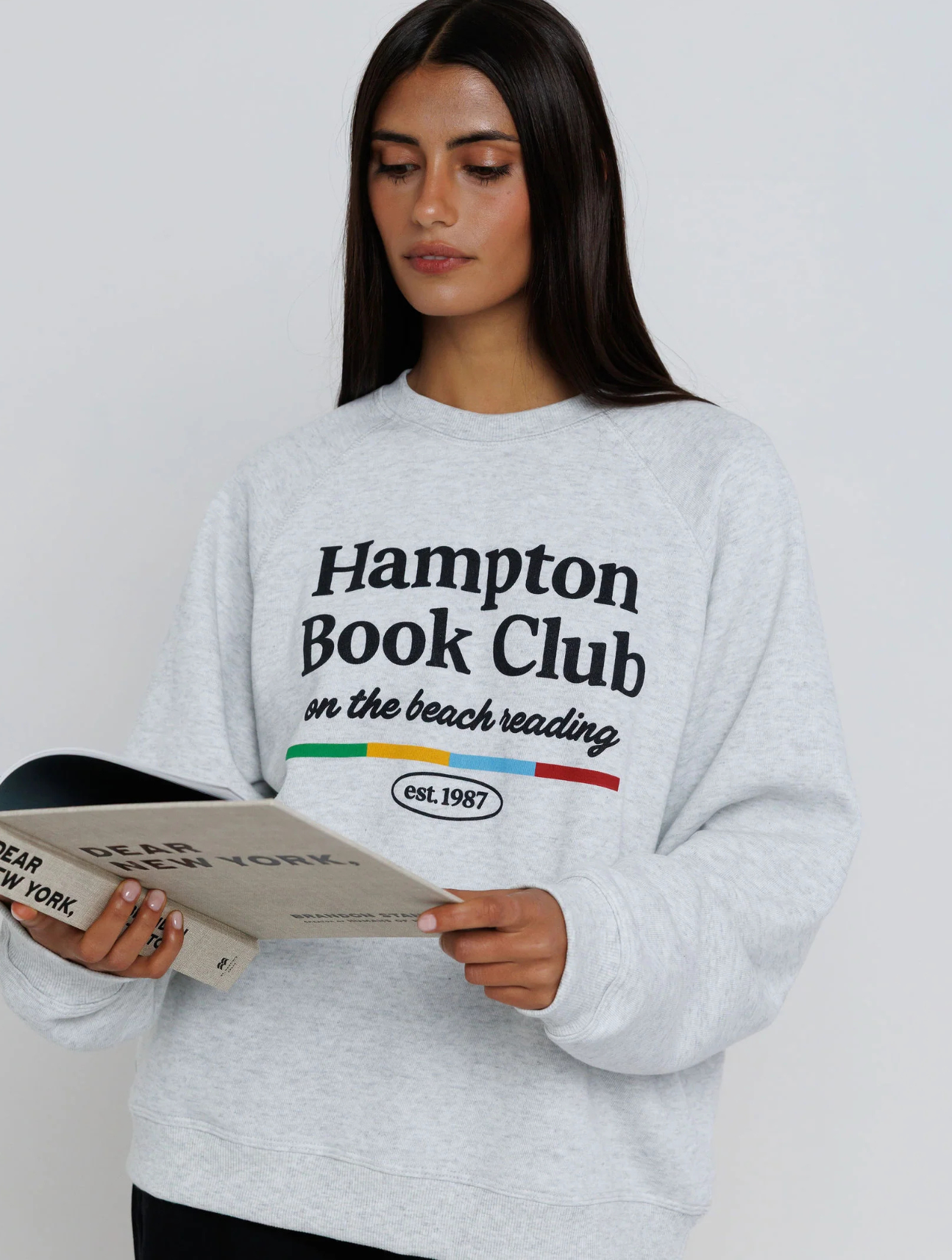 Hampton Book Club Raglan Sweatshirt