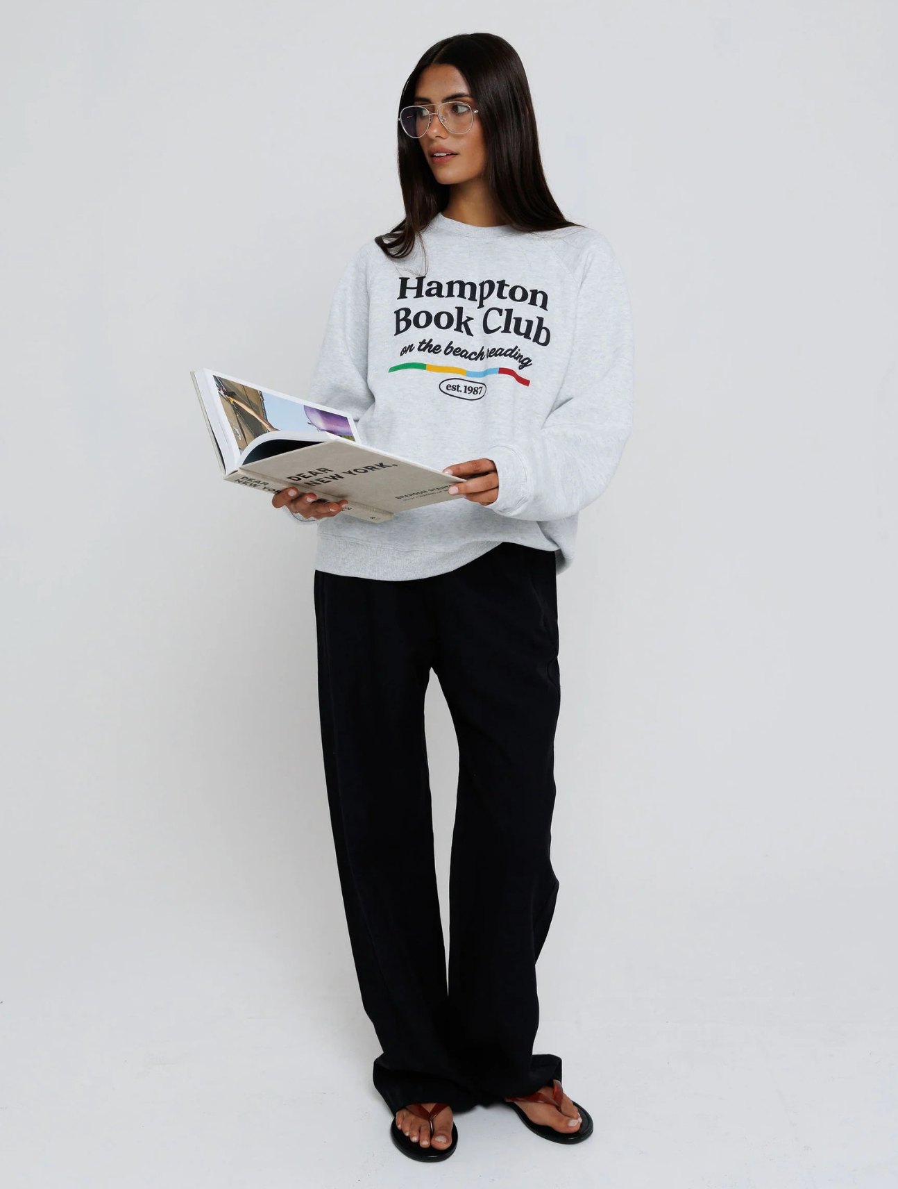 Hampton Book Club Raglan Sweatshirt