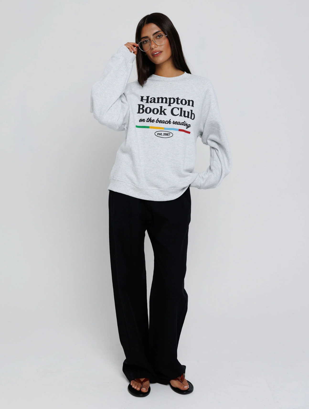 Hampton Book Club Raglan Sweatshirt