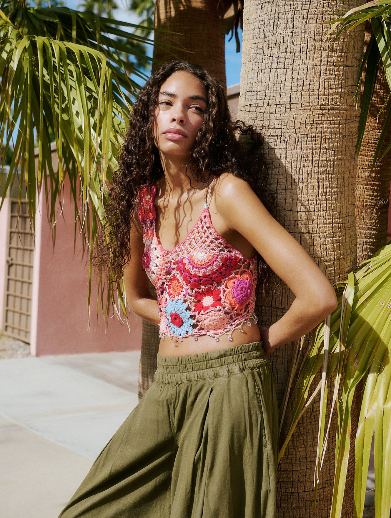 Fiorella Crochet Tank