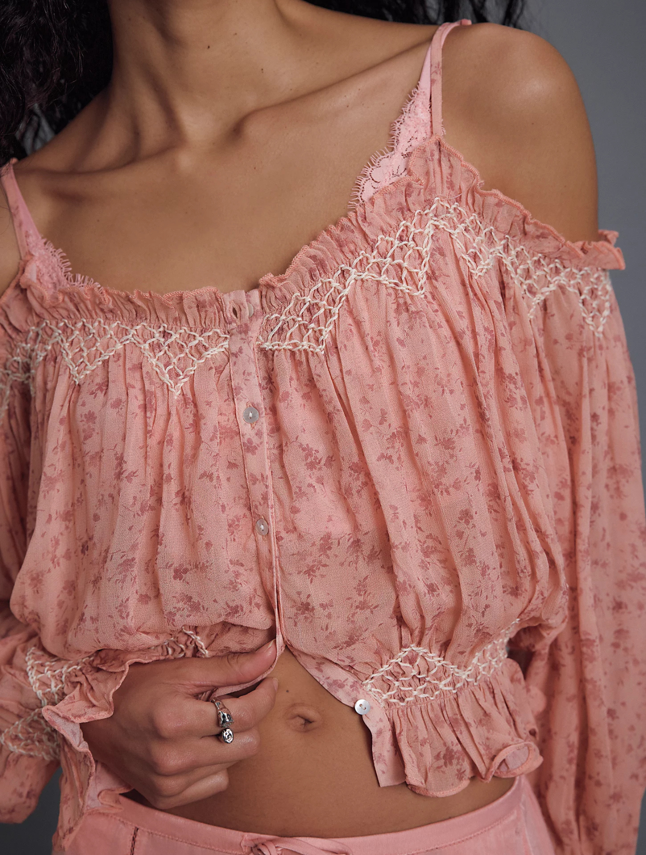 Marlow Smocked Blouse