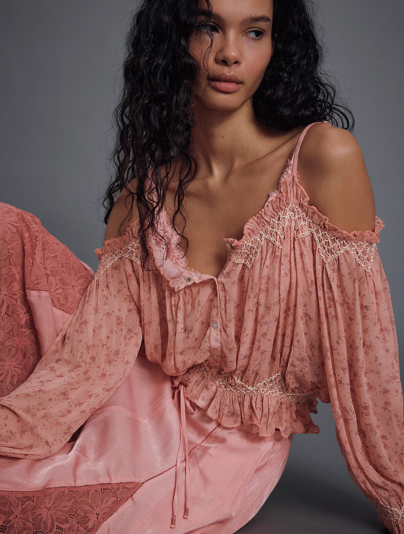 Marlow Smocked Blouse