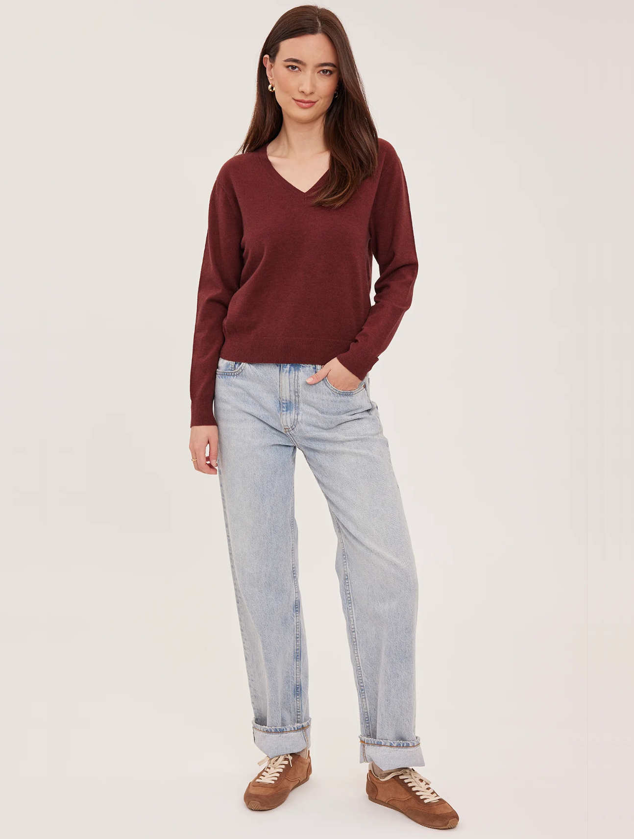 Carina V-Neck Pullover