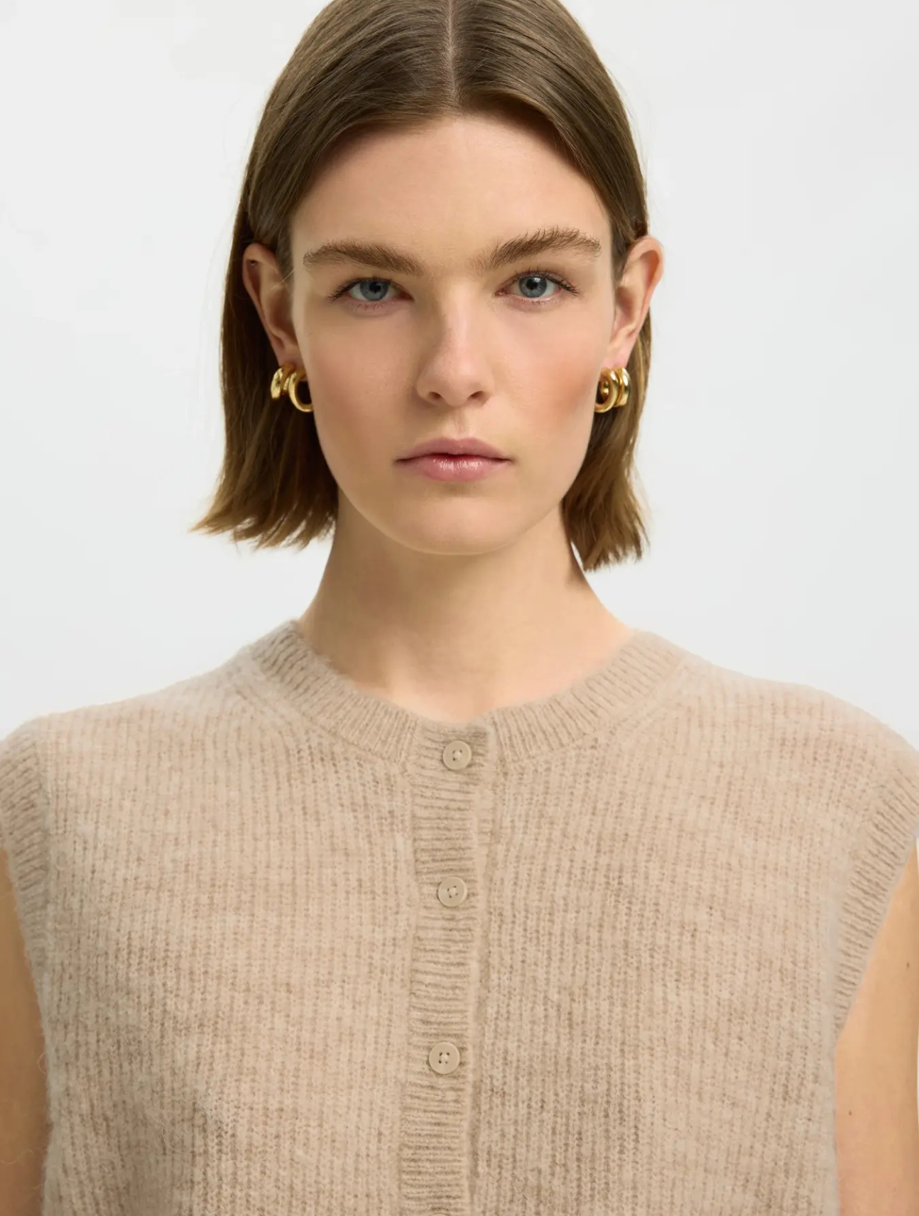 Lulu Button Vest