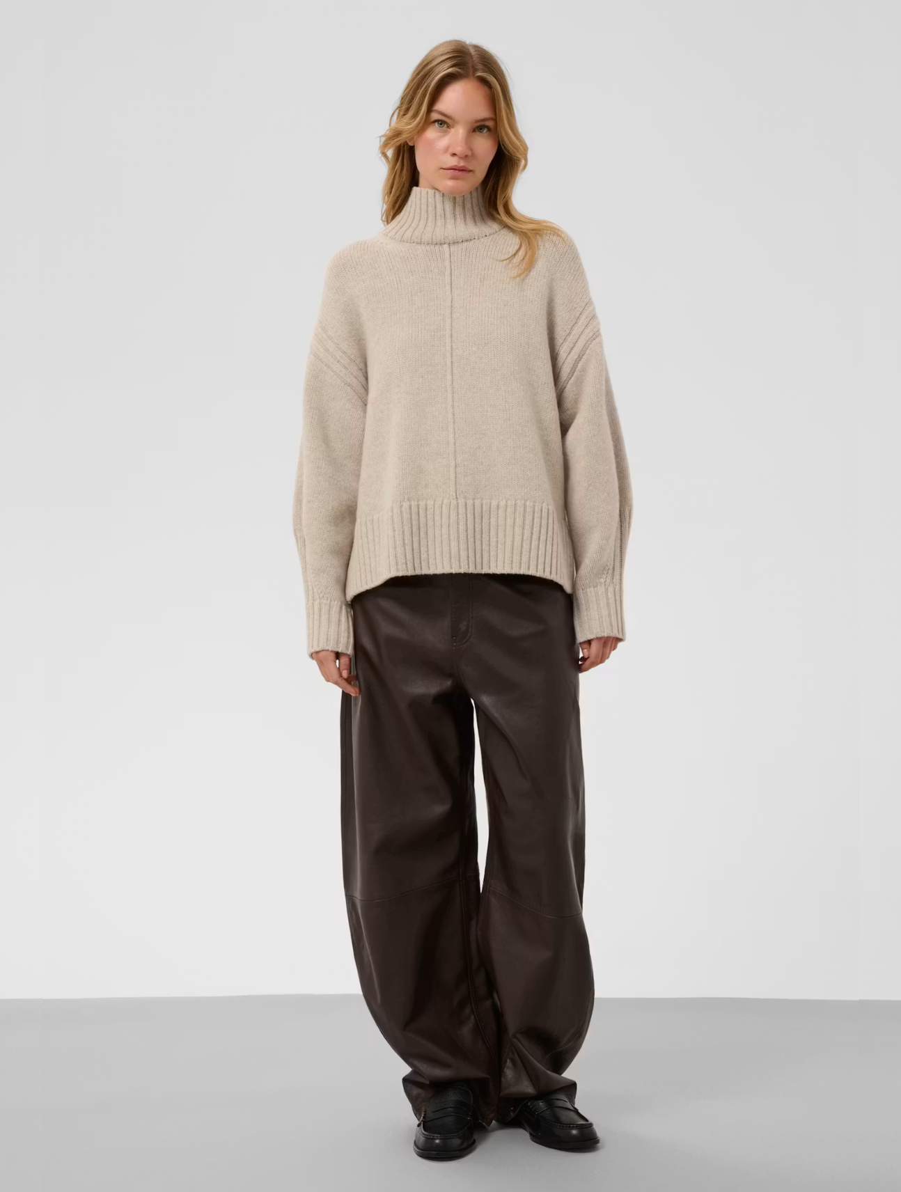 Moline High-Neck Pullover