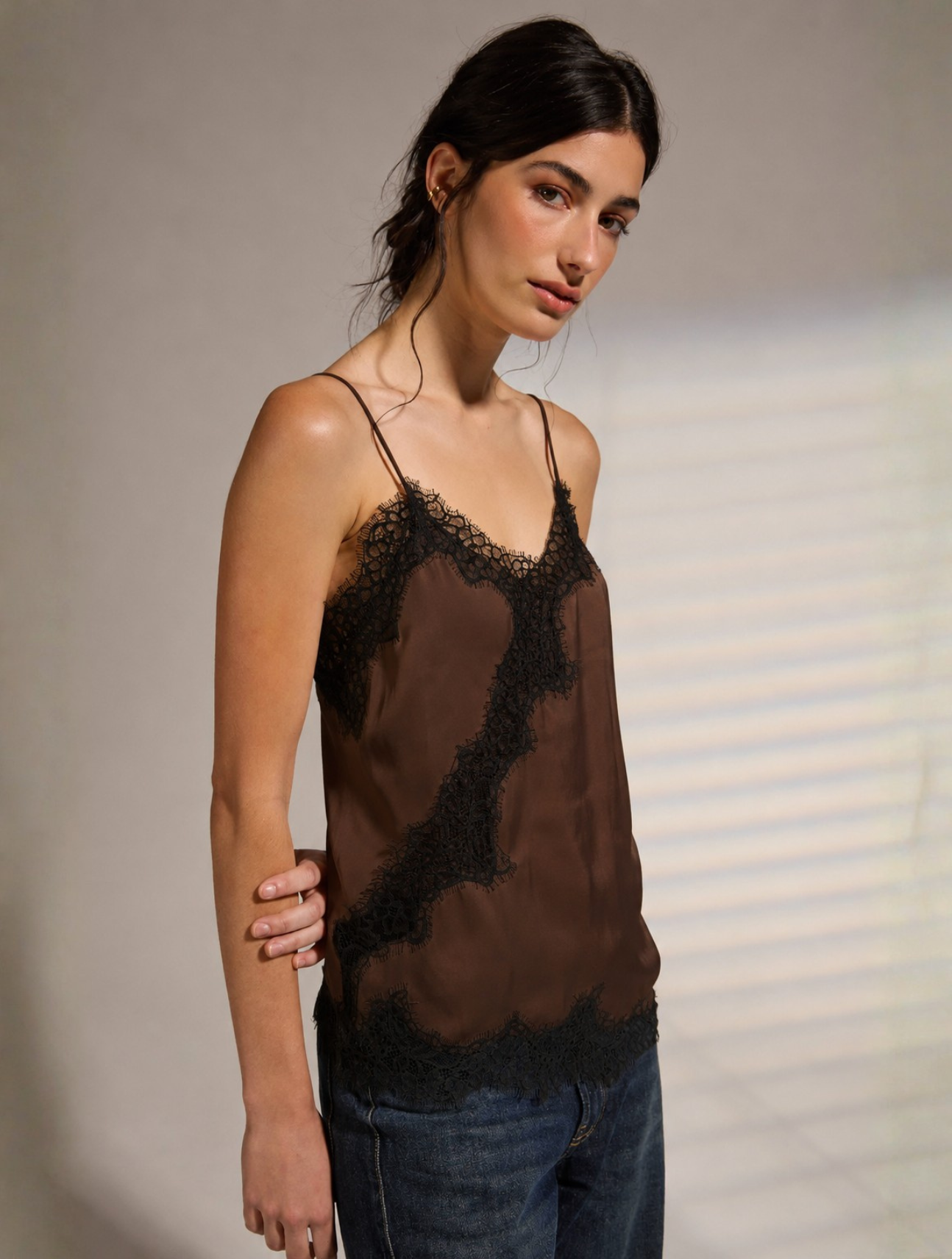 Sonic Lace Trim Tank