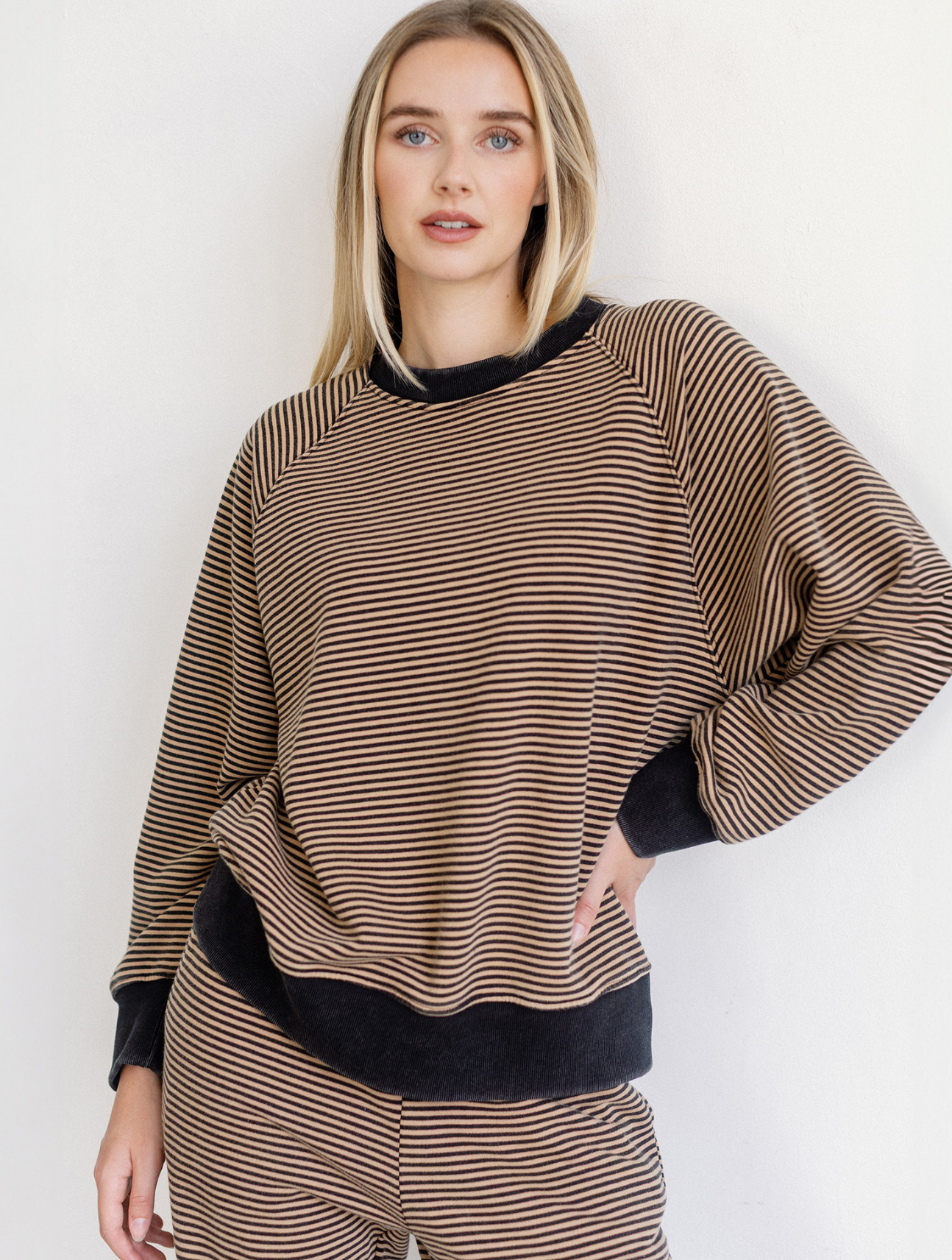 Mini Stripe Crew