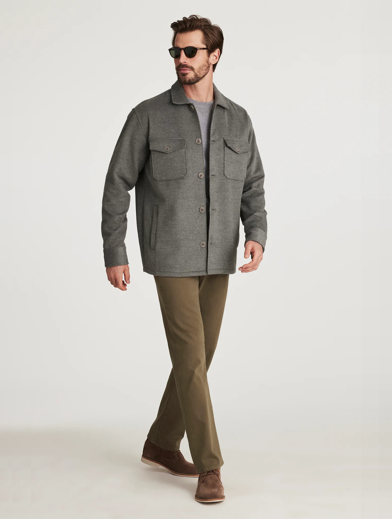 Button Down Overshirt
