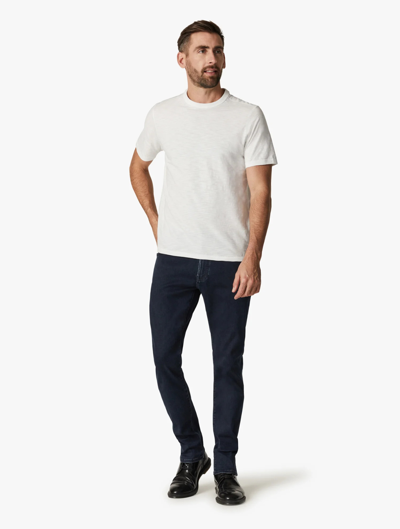 Slub Crew Neck T-Shirt