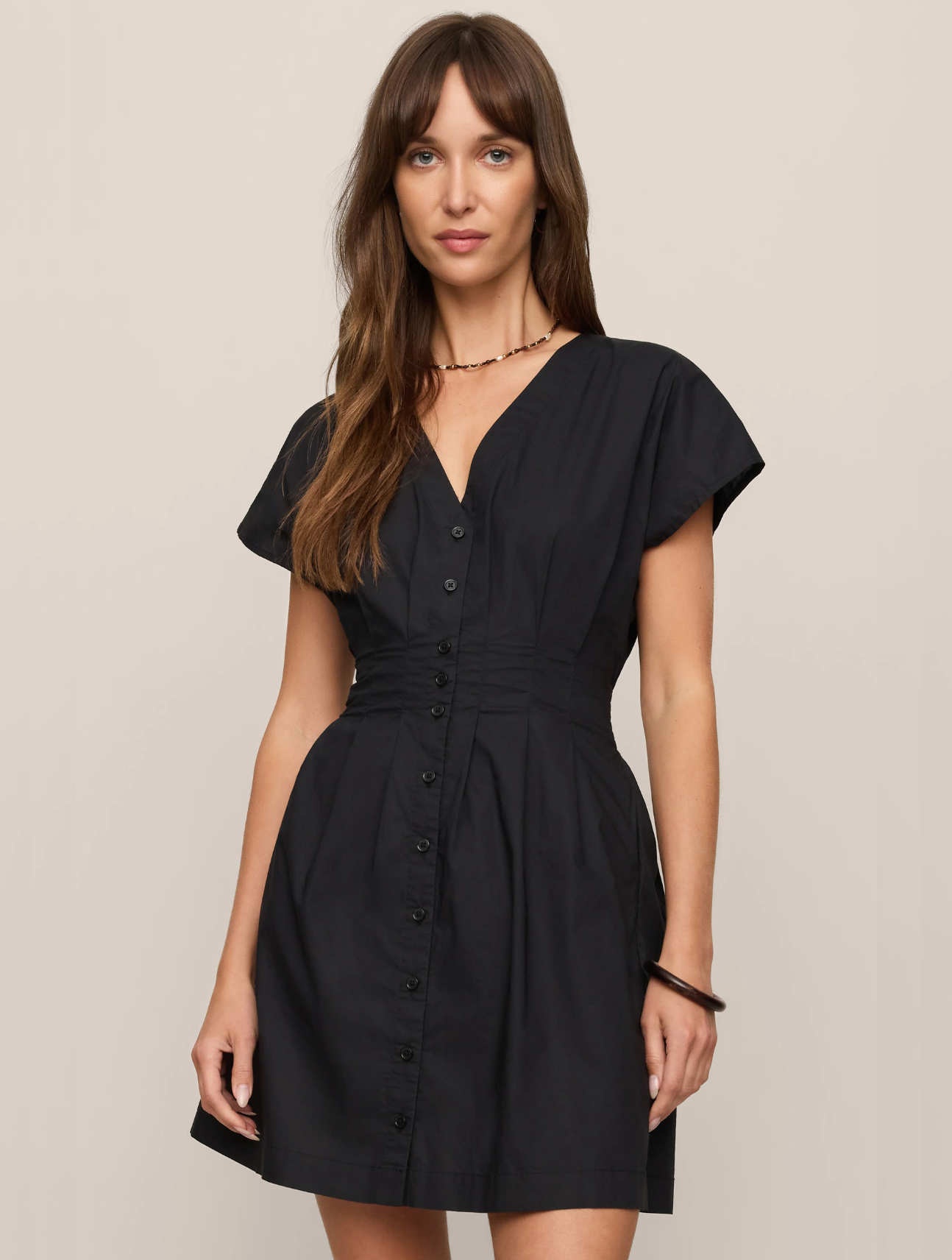 Sanna Poplin Mini Dress