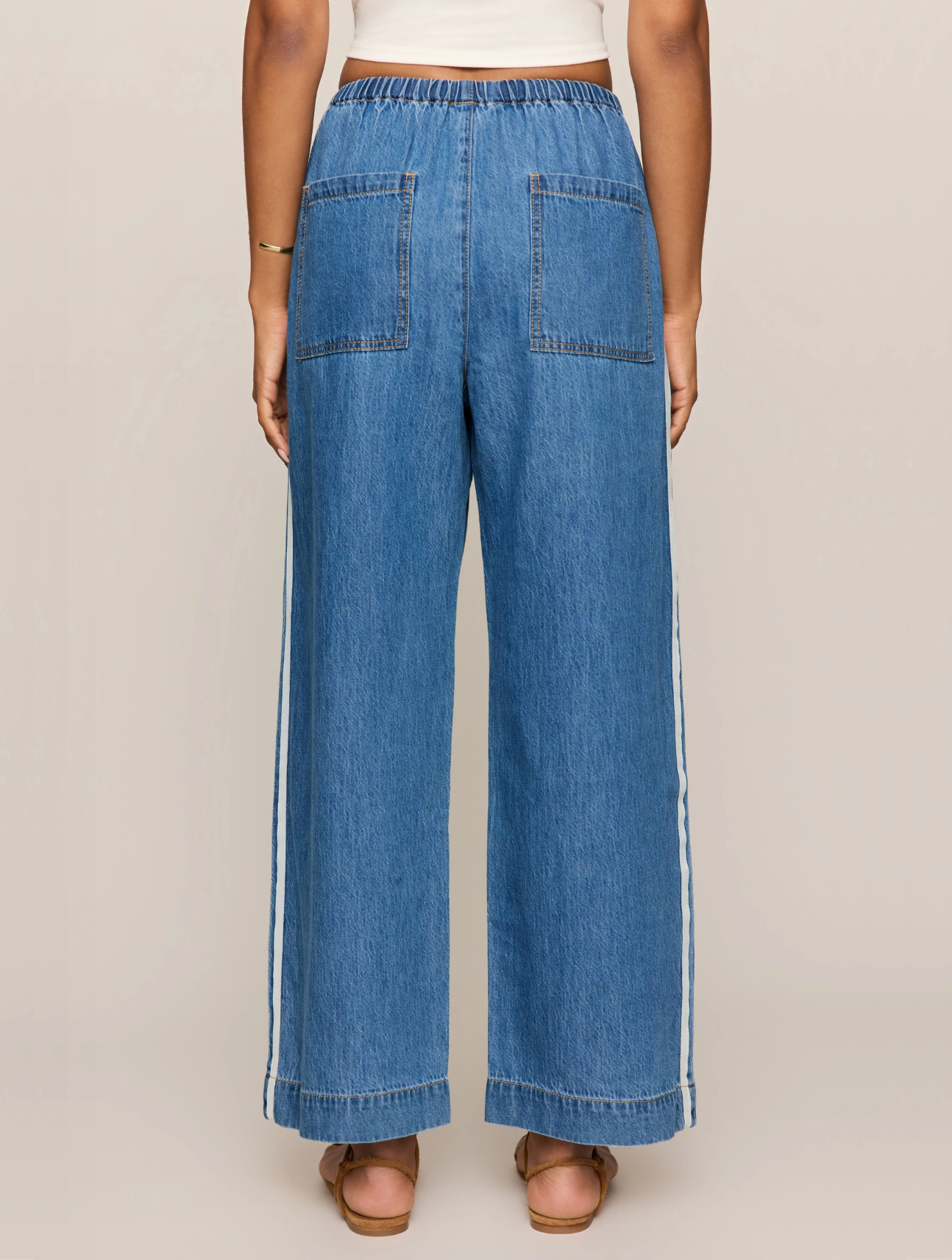 Sidelines Denim Track Pant