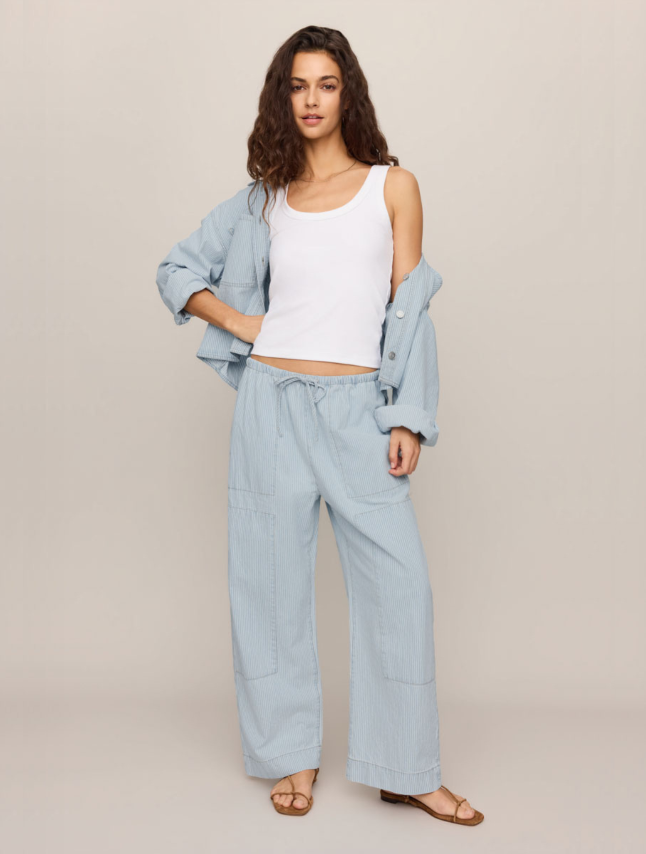 Soft Denim Carpenter Pant
