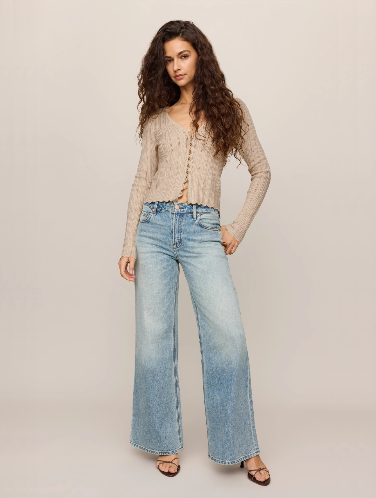 Landa Pointelle Top