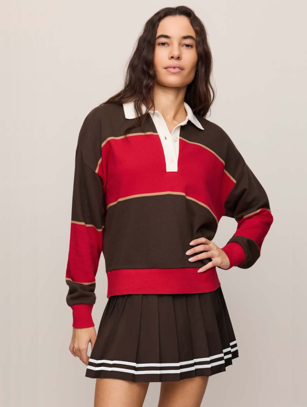 Study Break Polo Sweatshirt
