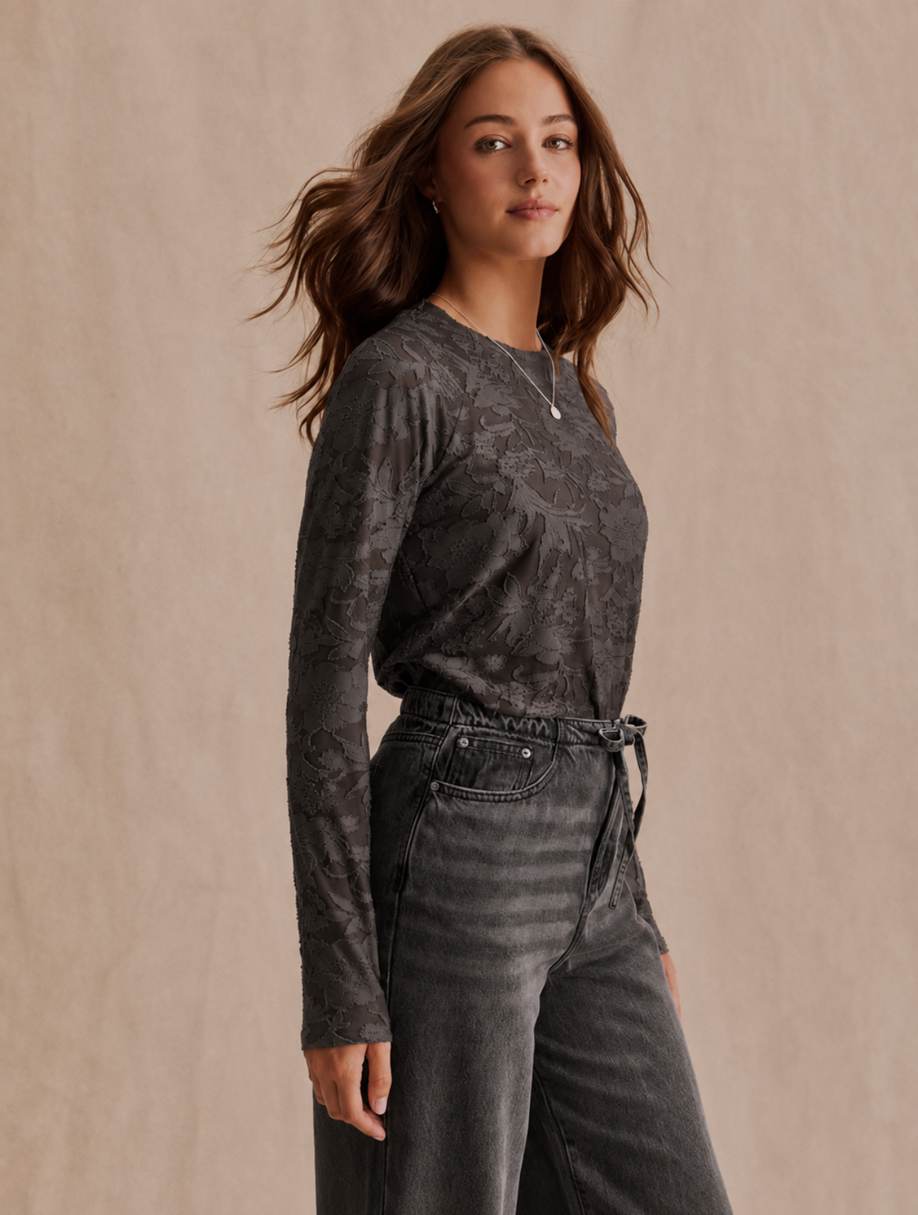 Cecelia Floral Long Sleeve Tee