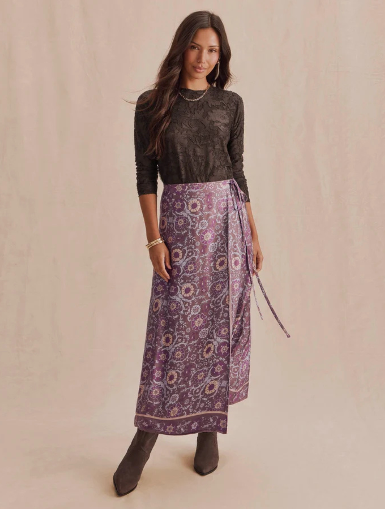 Cecelia Floral Long Sleeve Tee