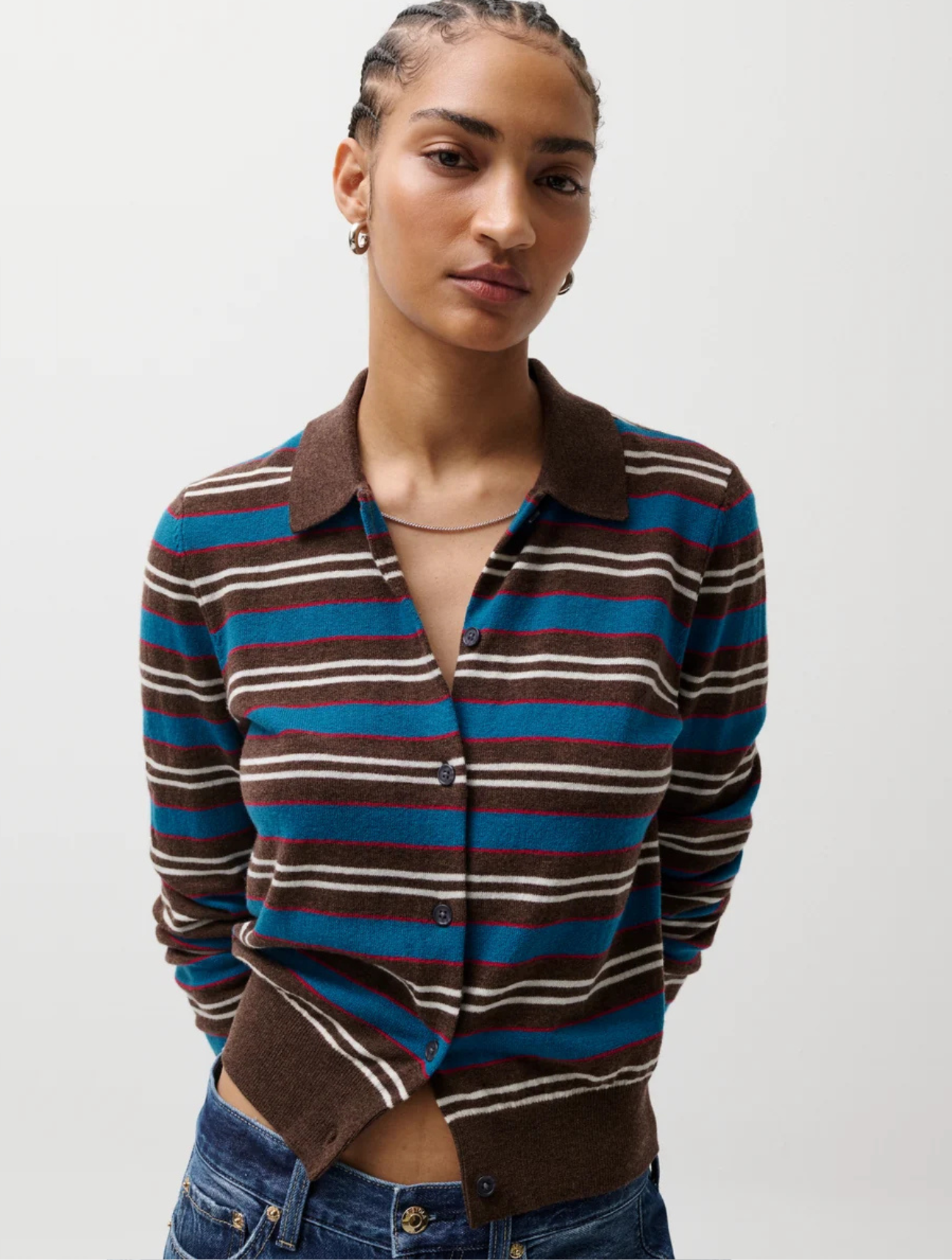 Lyvia Merino Polo Cardigan