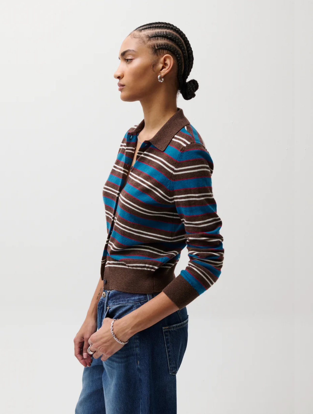 Lyvia Merino Polo Cardigan
