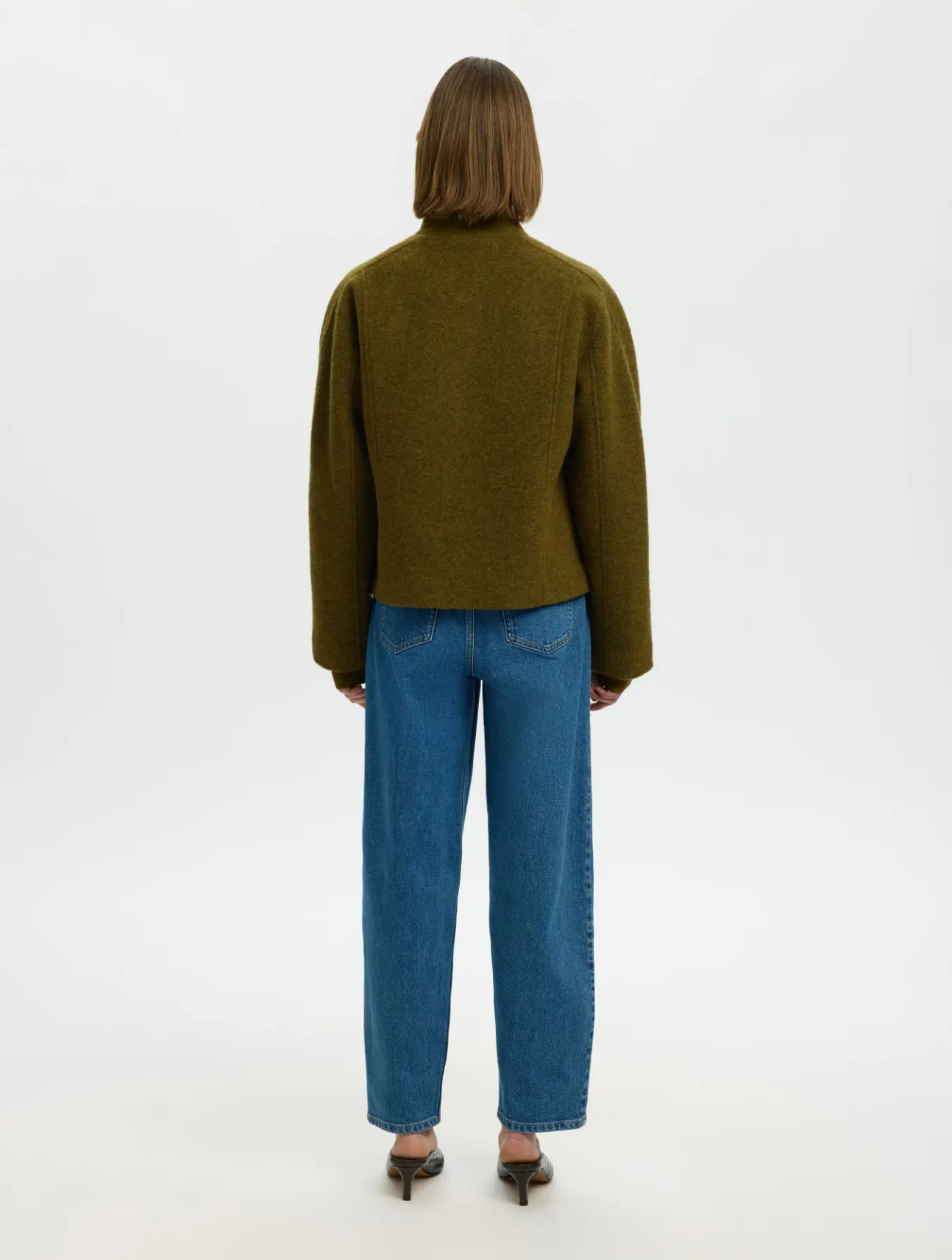 Jacqueline Wool Blend Jacket