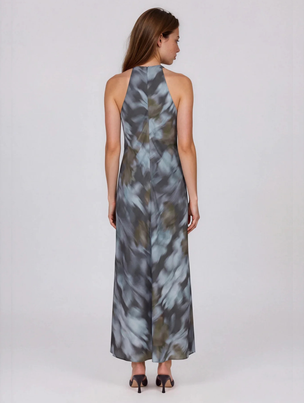 Autumn Bloom Sleeveless Dress