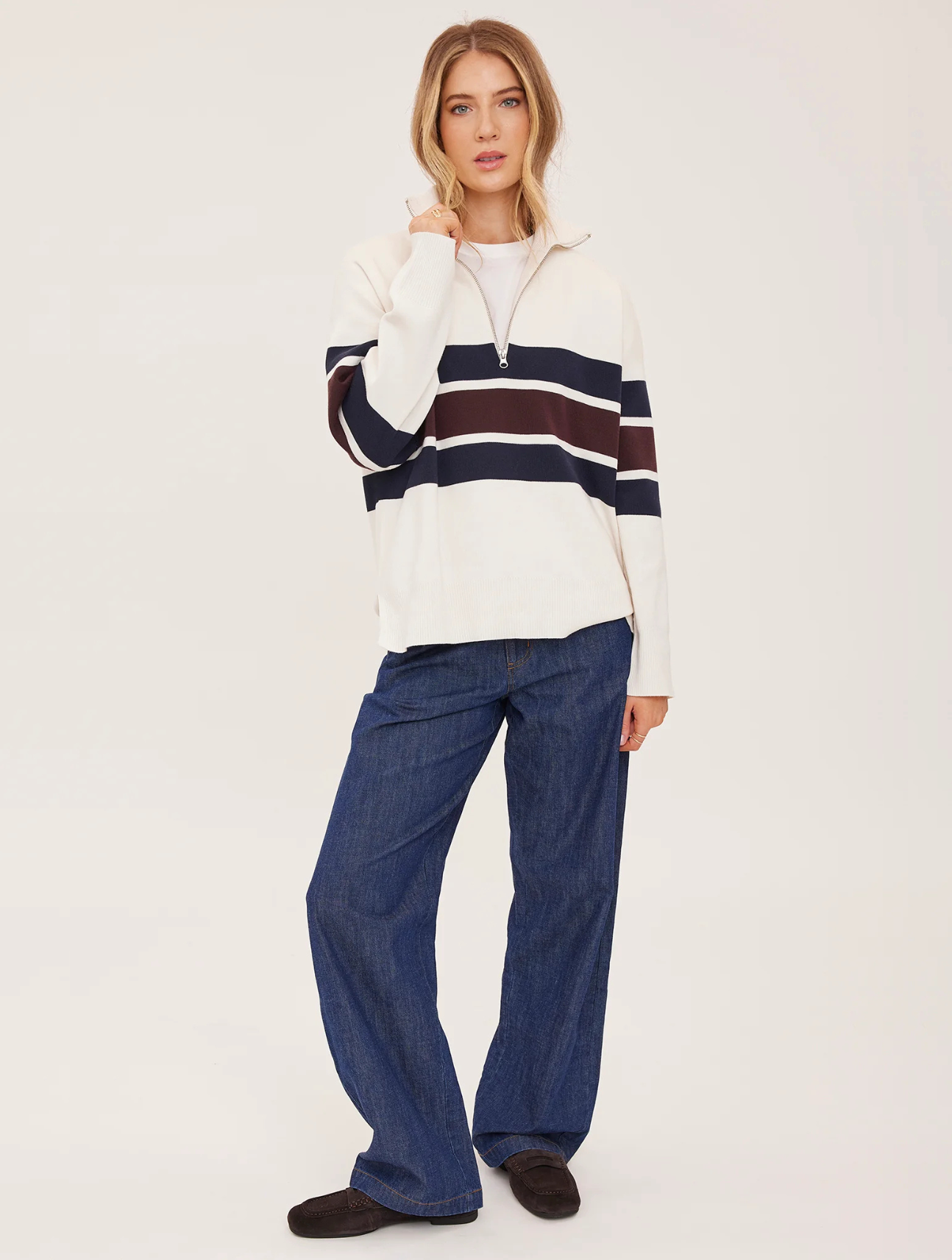 Idris Striped Sweater