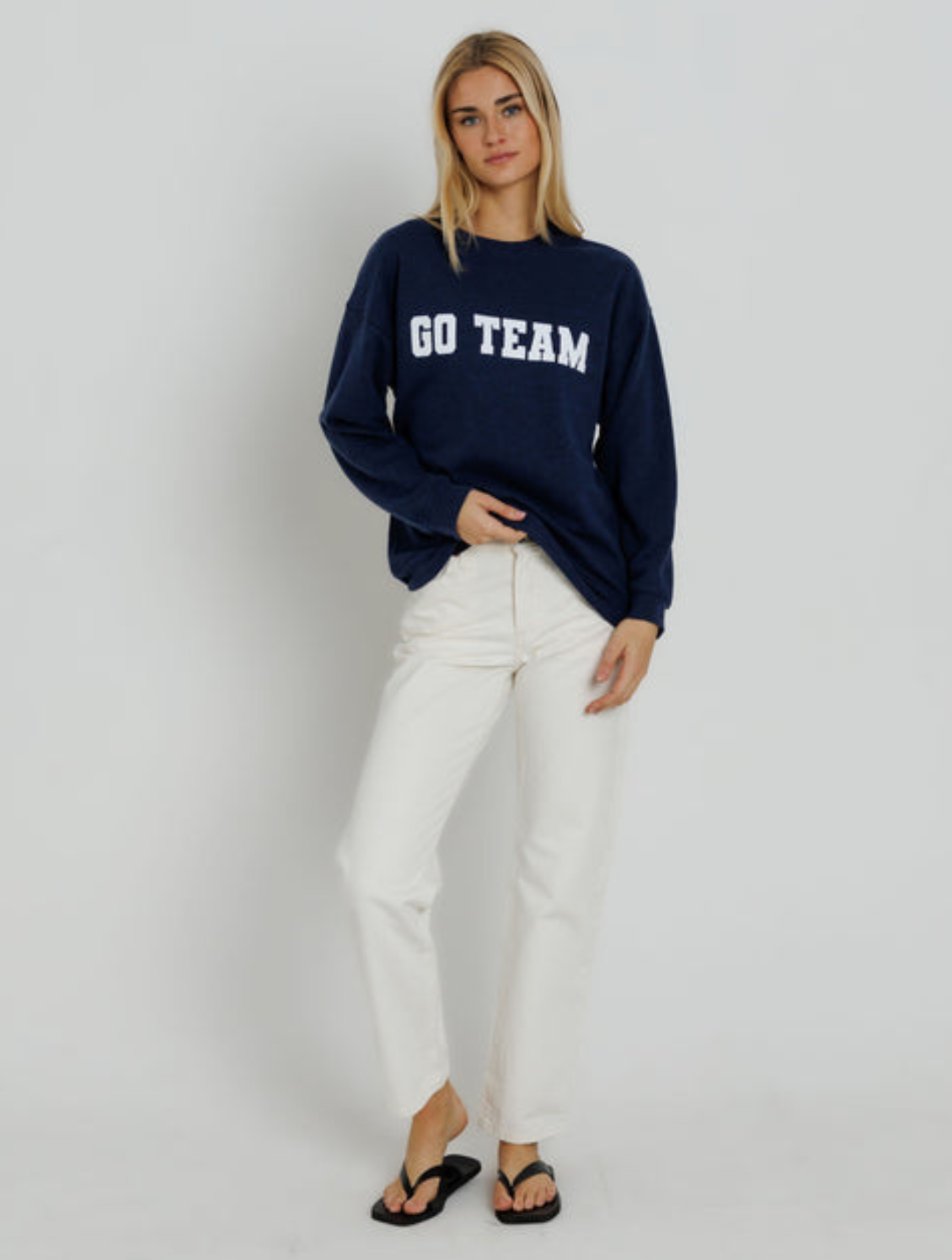 Navy Go Team Oversized Crew