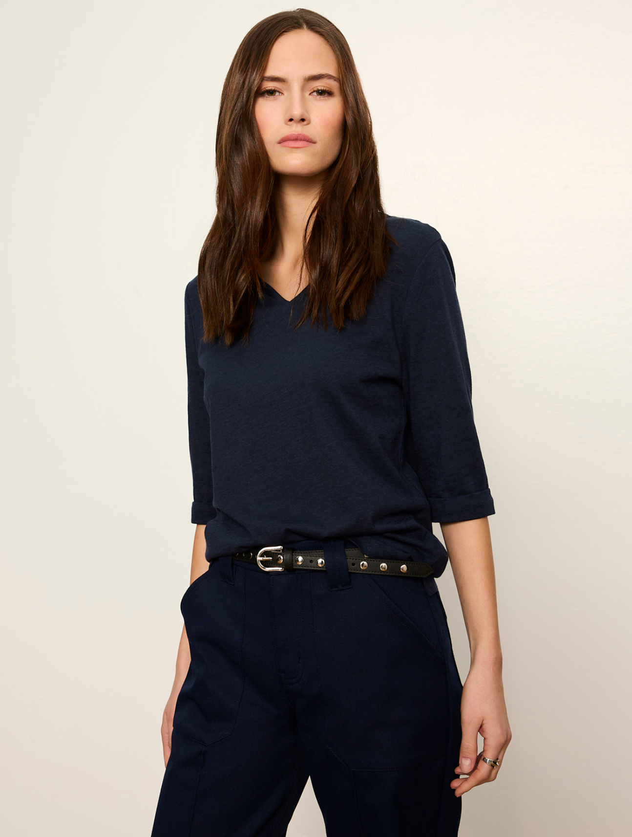 Dolce Notch Neck Tee