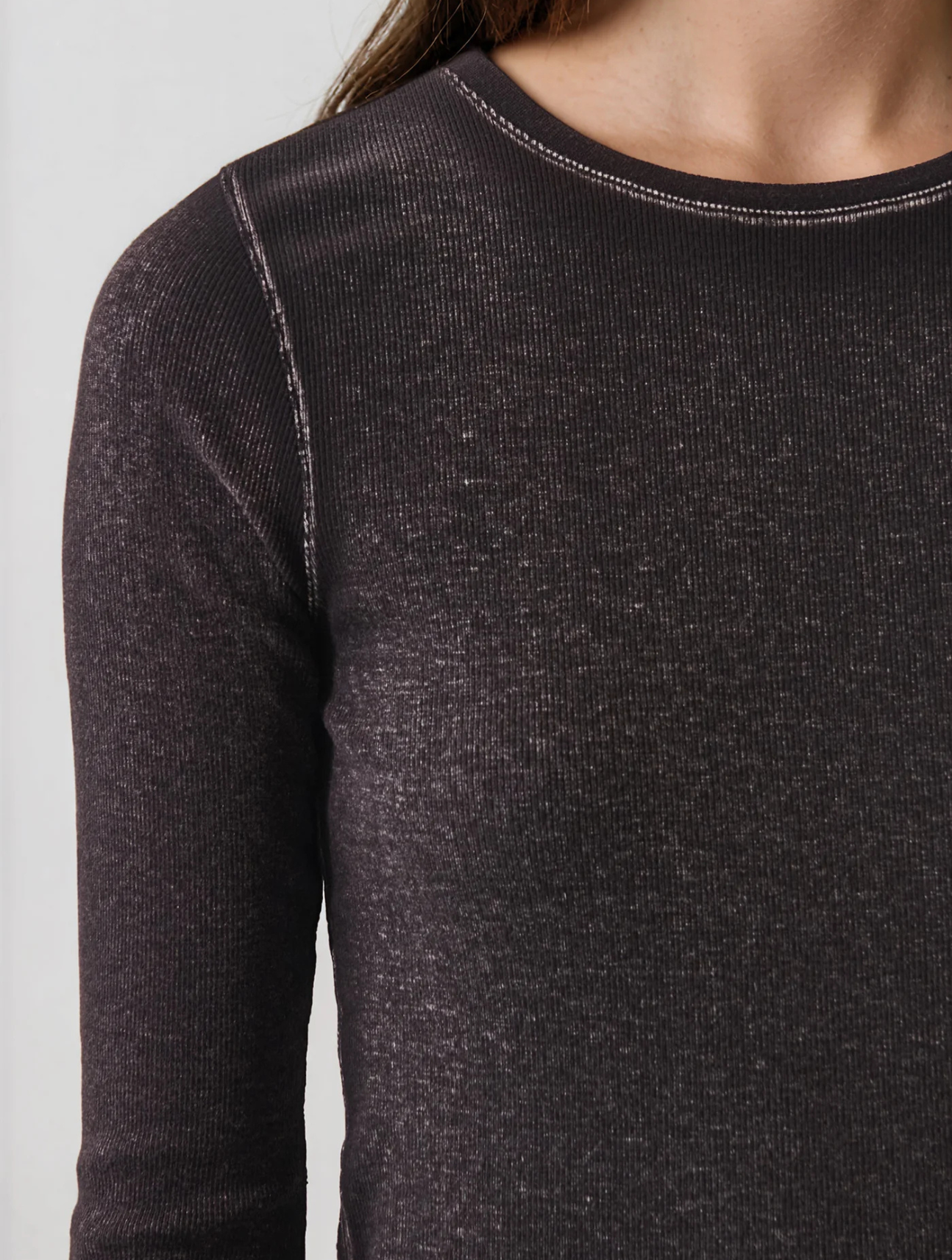 Vintage Wash Pima Cotton Long Sleeve