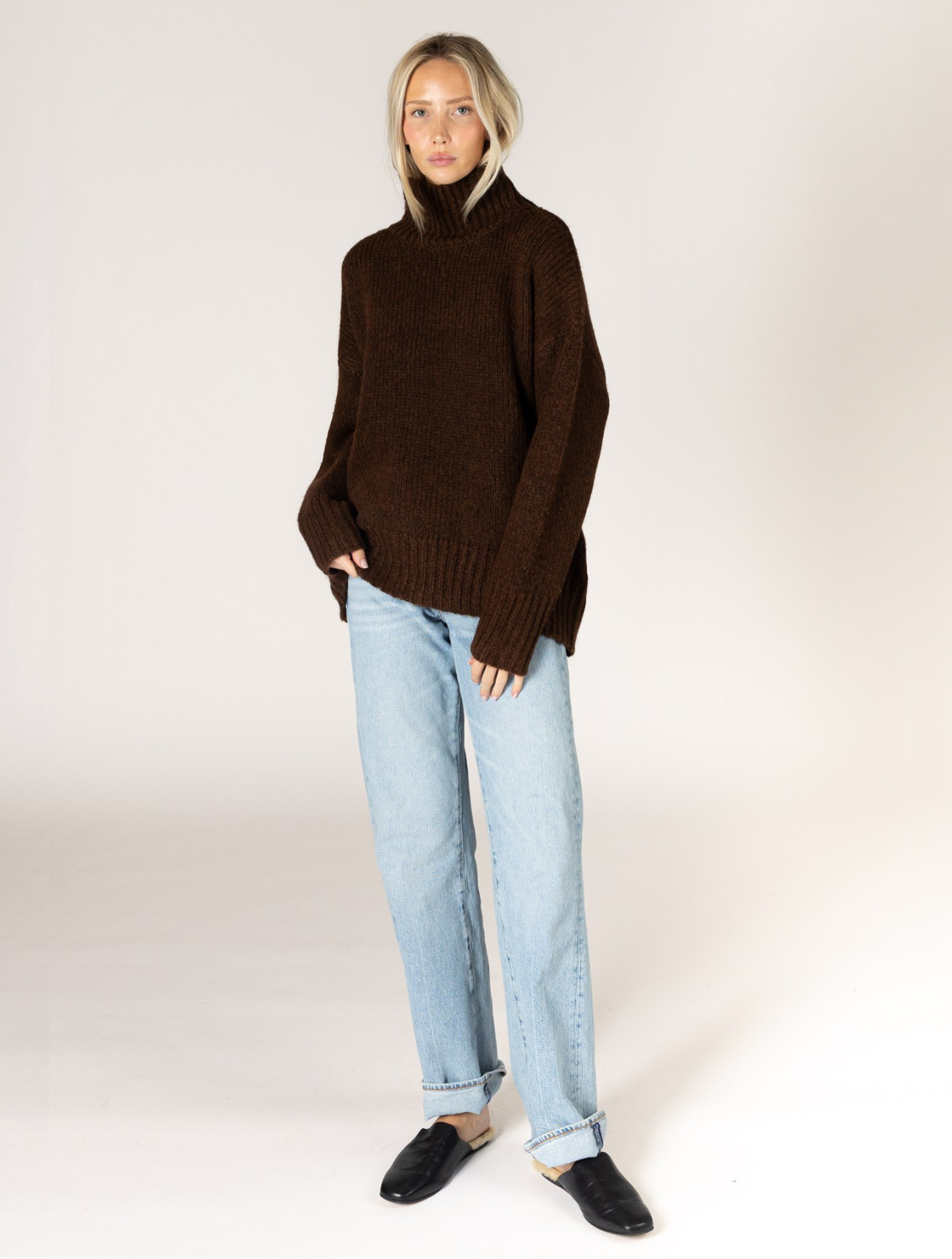 Aggie Must Have Mock Neck Sweater
