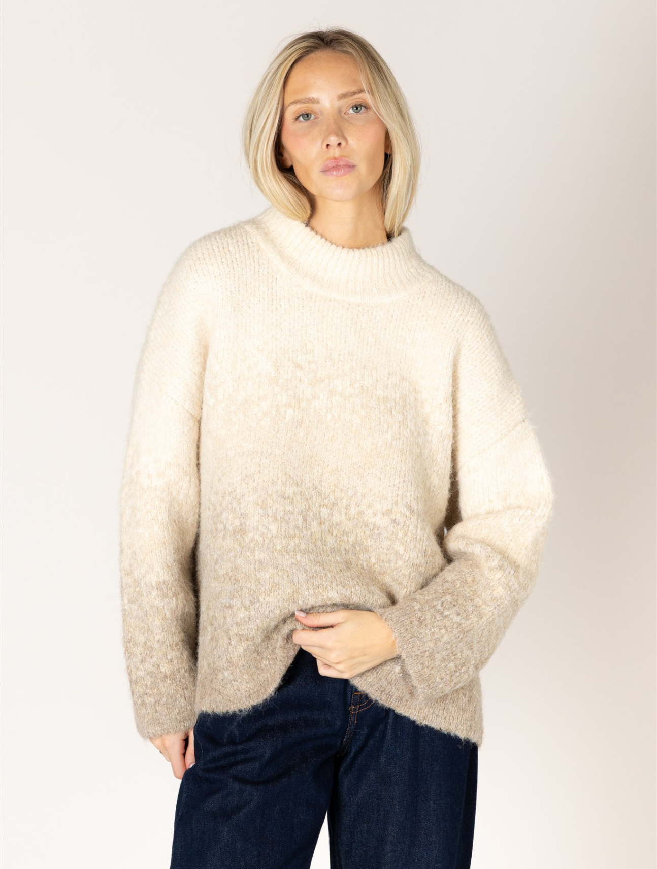 Emma Luxe Mock Sweater
